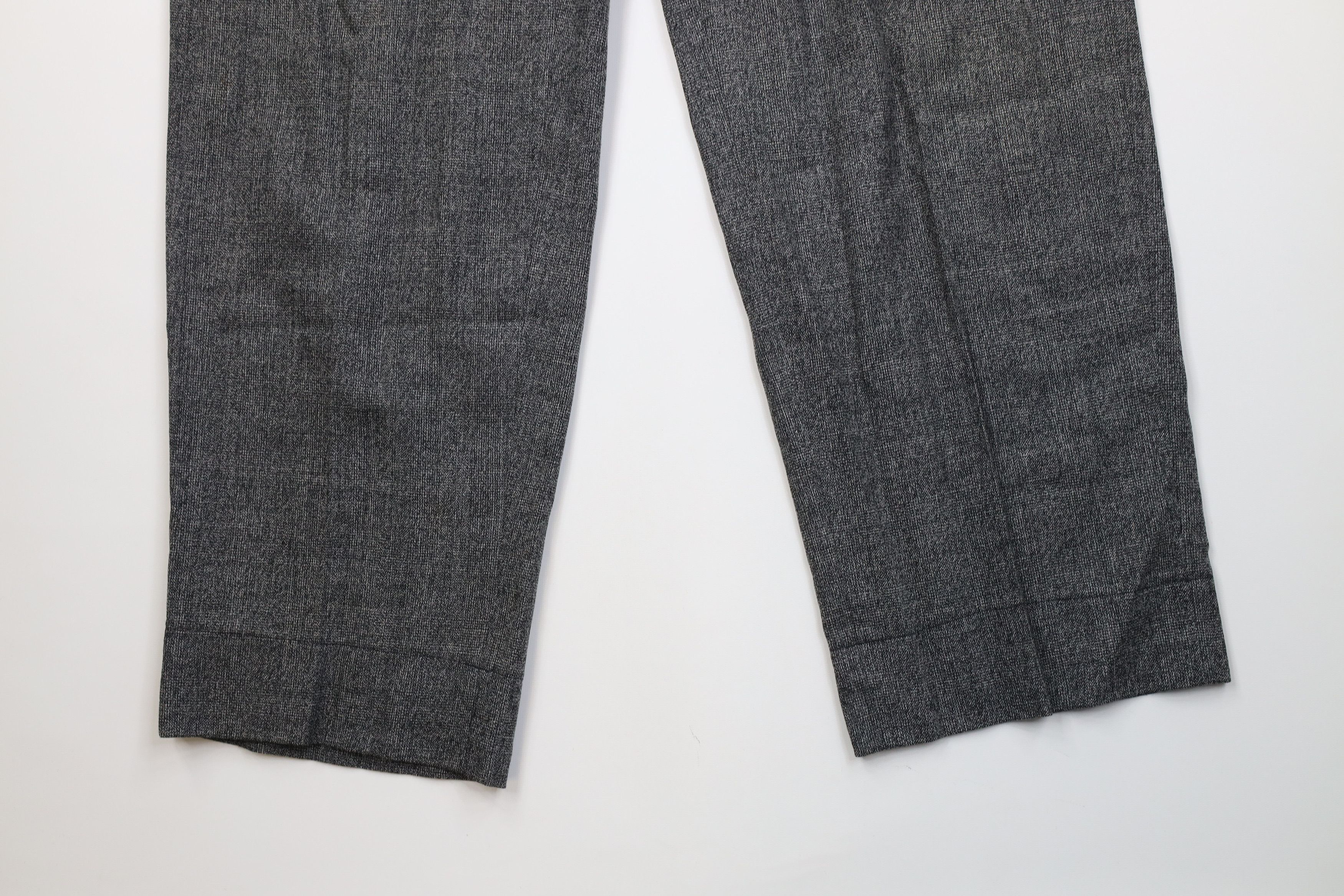 Vintage Vintage 70s Streetwear Pleated Wide Leg Chino Pants Gray Size US 38 / EU 54 - 4 Thumbnail