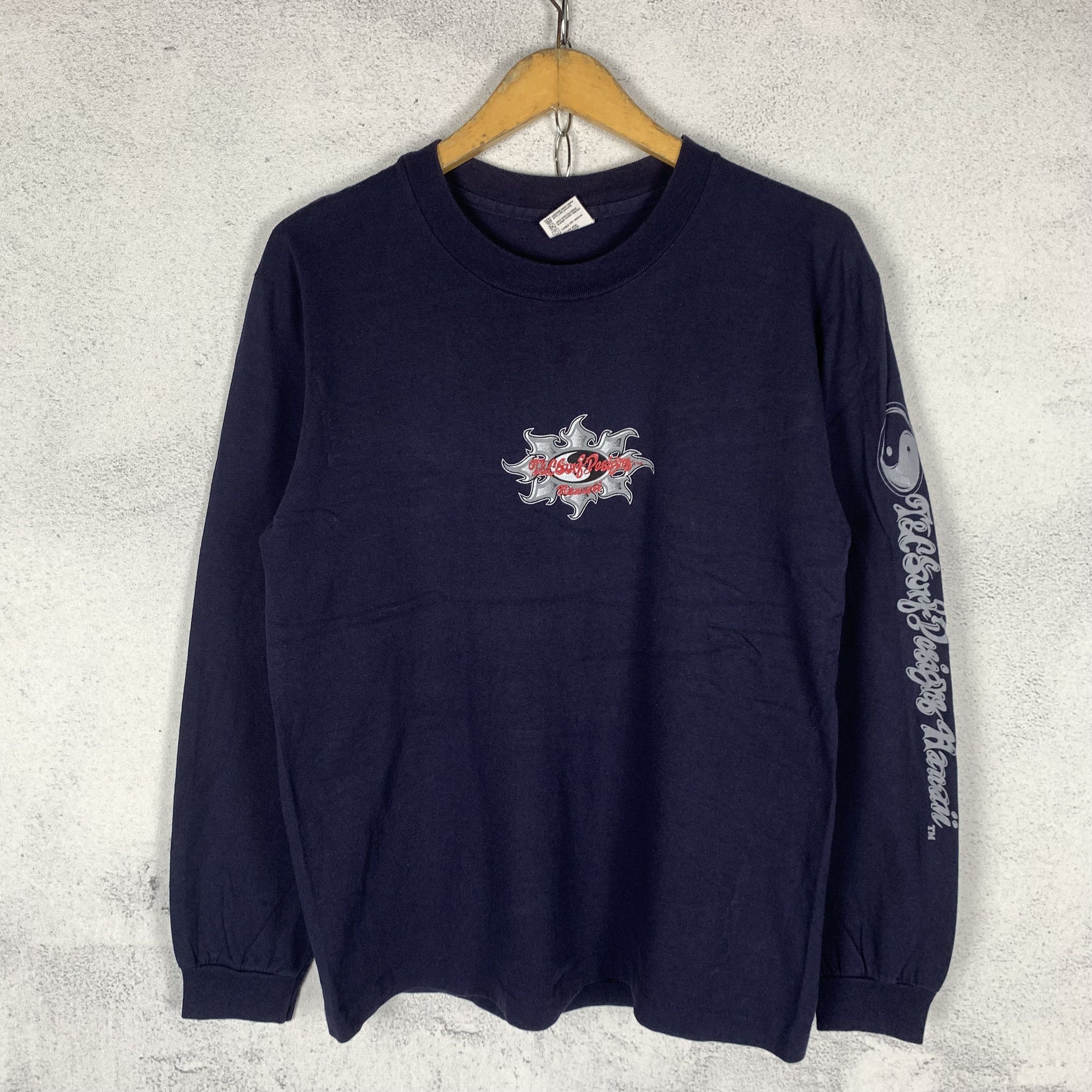 Vintage Vintage 90s T&C Surf Longsleeve Tshirt Size US S / EU 44-46 / 1 - 3 Thumbnail