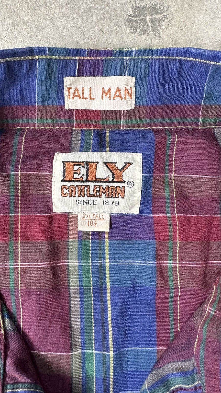 Vintage VINTAGE ELY CATTLEMAN PEARL SNAP WESTERN SHIRT Size US XXL / EU 58 / 5 - 7 Thumbnail