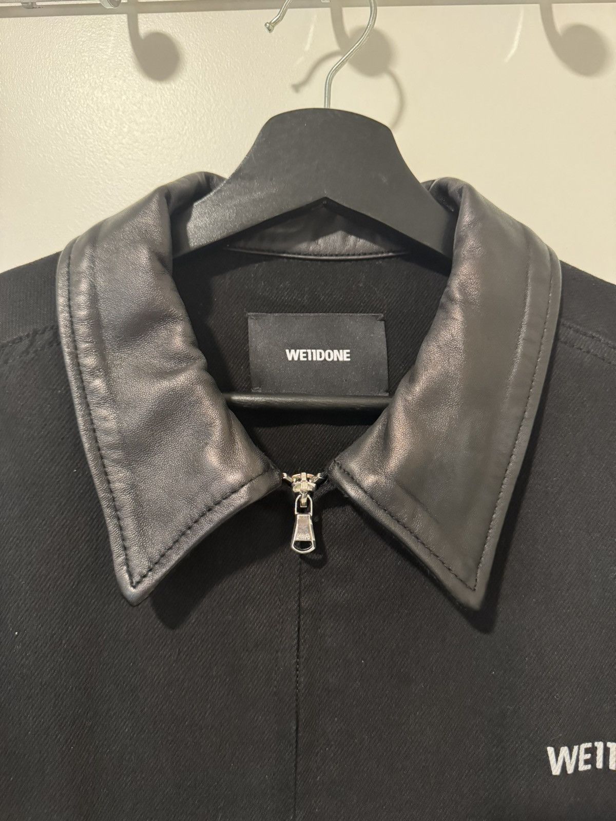 WE11DONE WE11DONE Black Oversized Jacket Size L Size US L / EU 52-54 / 3 - 3 Thumbnail