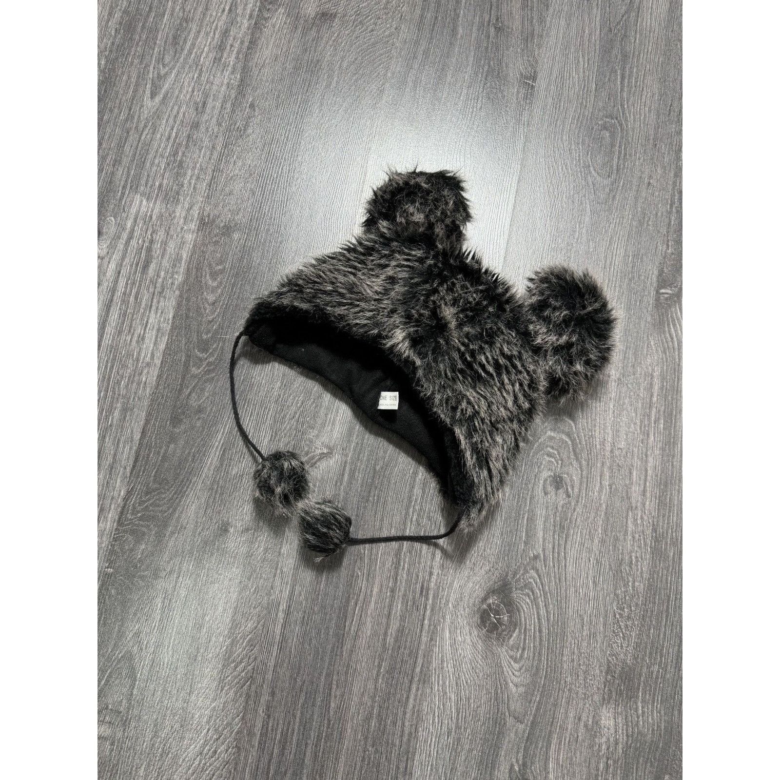 Japanese Brand × Vintage Mickey Mouse Vintage Mohair Fur Fuzzy Ushanka Hat Size ONE SIZE - 1 Thumbnail