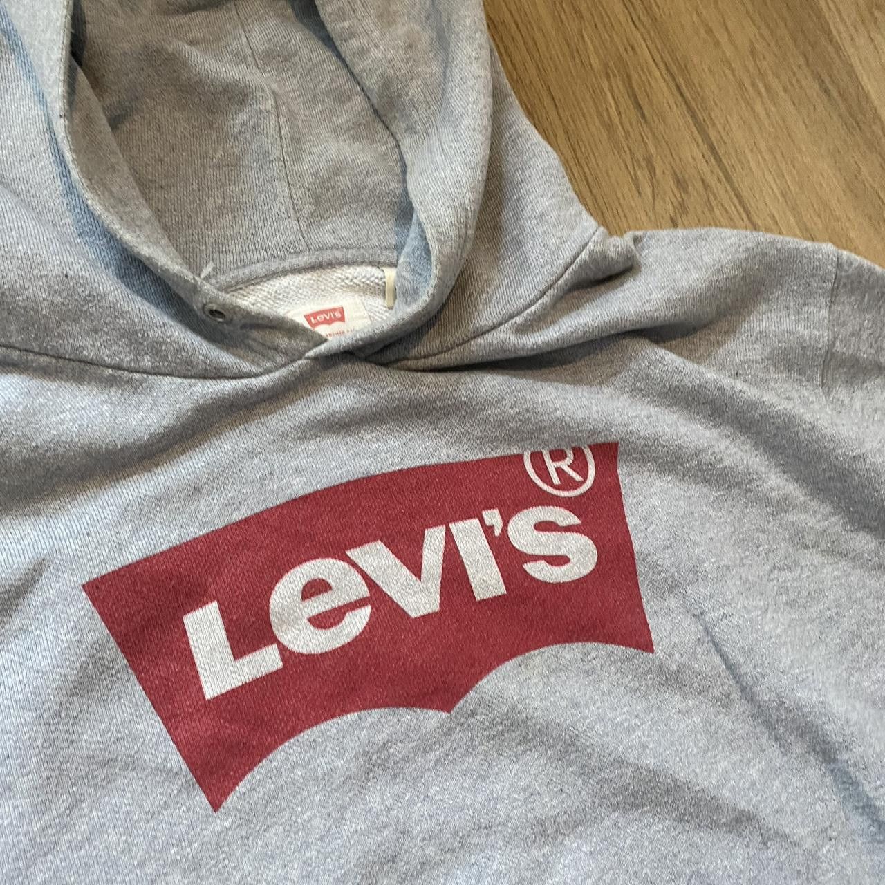 Other Grey Levi's hoodie with red logo Streetwear Vintage Size US XL / EU 56 / 4 - 2 Thumbnail