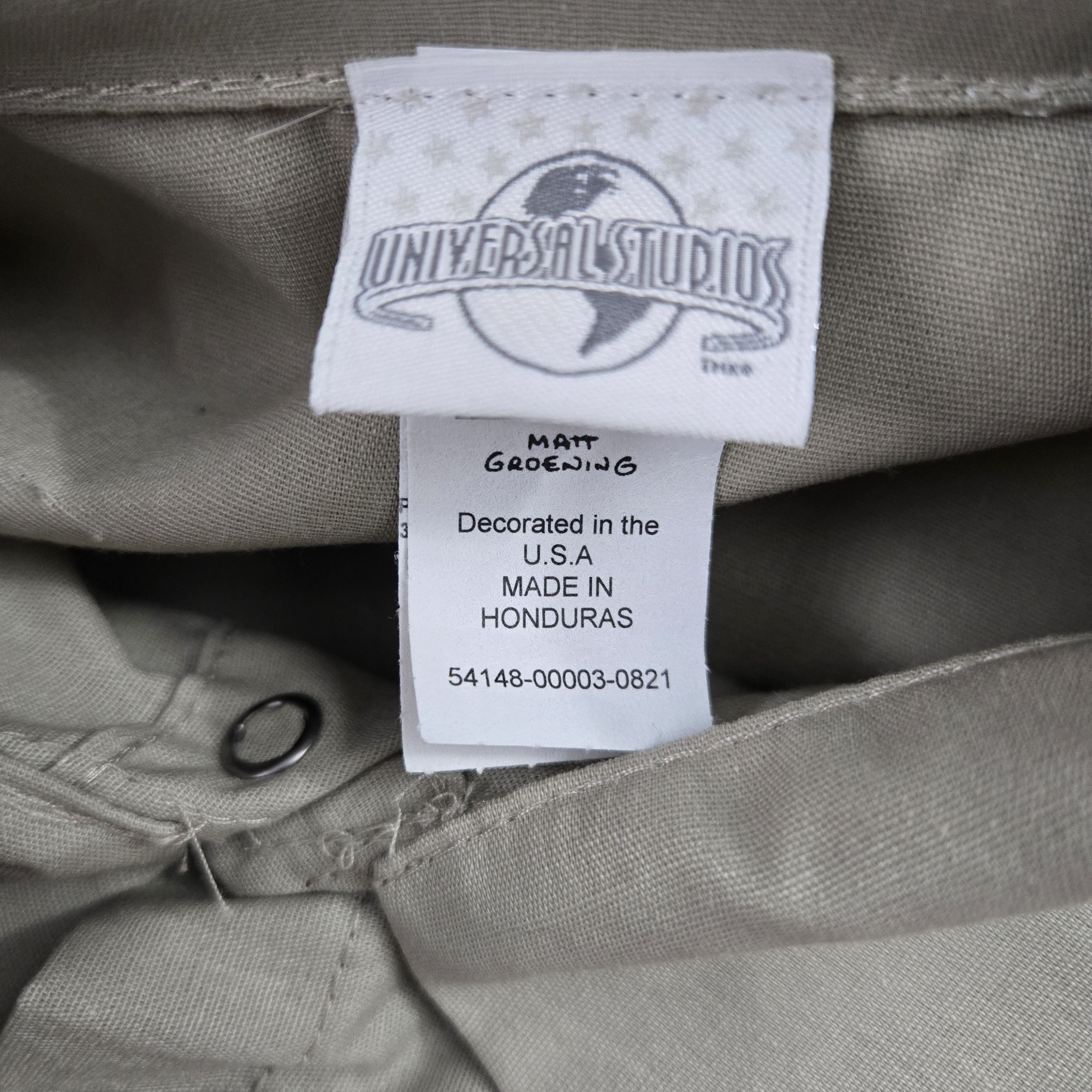 Universal Studios Universal Studio Duff Beer Men's Button Down Shirt XL Beige Size US XL / EU 56 / 4 - 8 Thumbnail