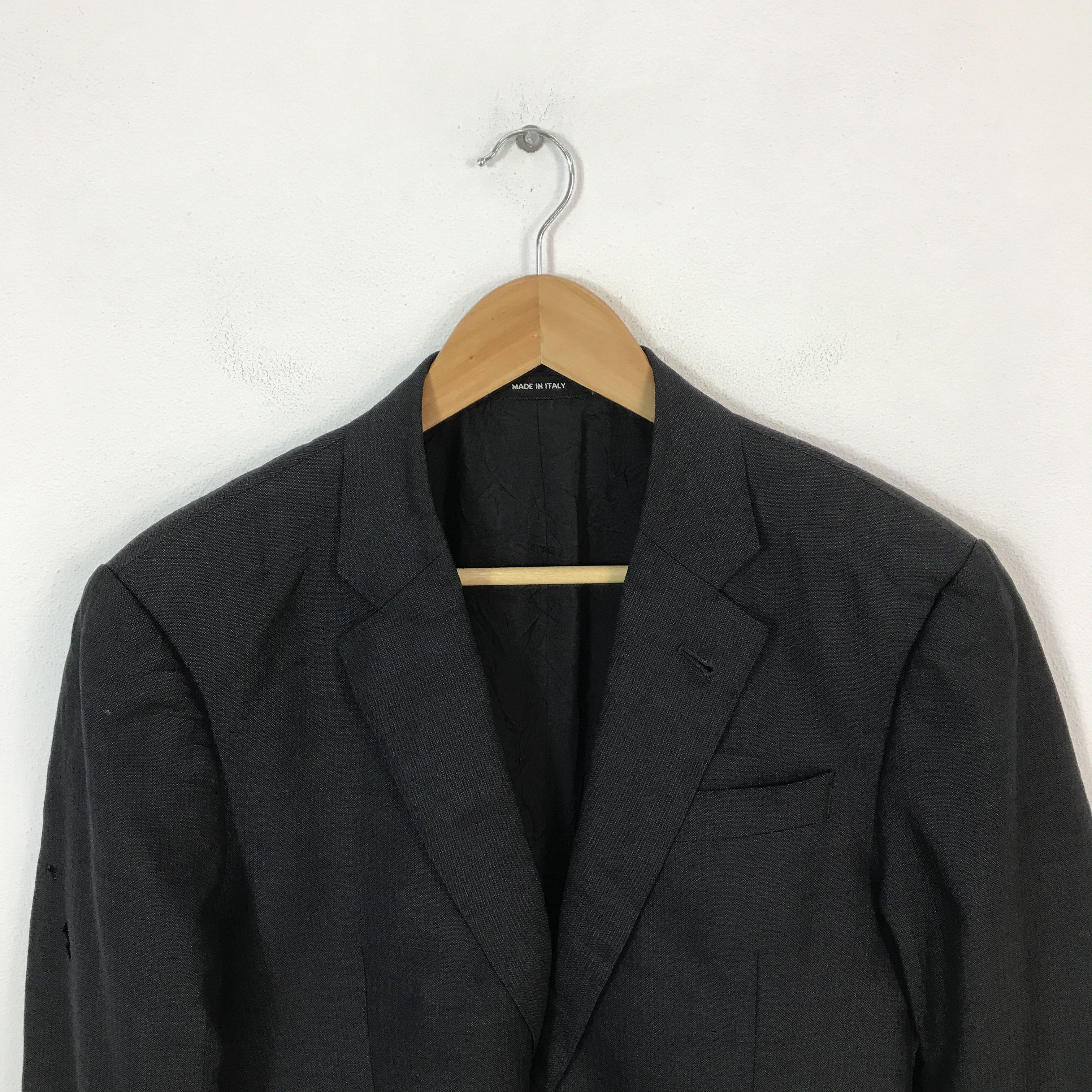 Giorgio Armani Giorgio Armani black Blazer jacket Size US L / EU 52-54 / 3 - 2 Thumbnail