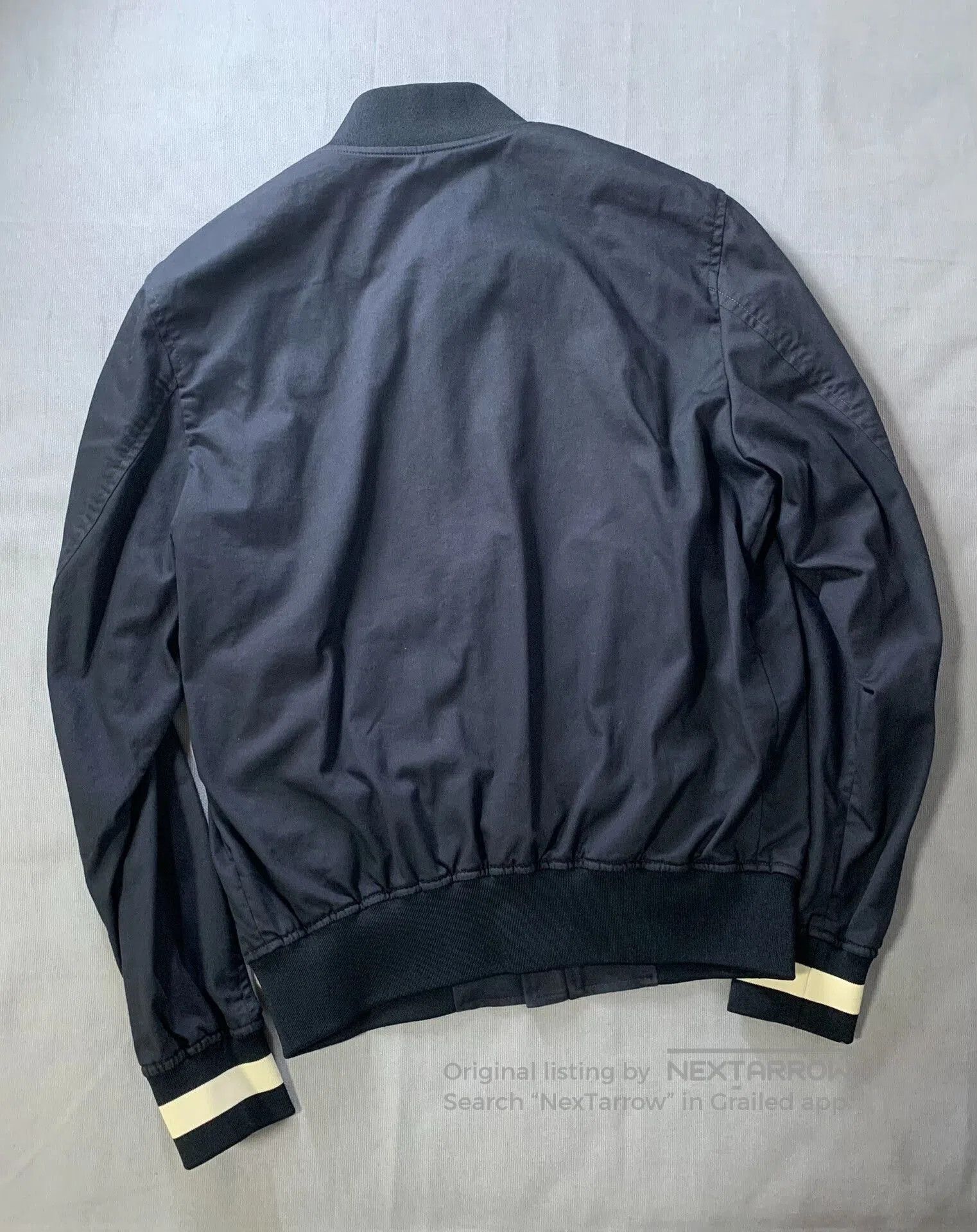Bally BALLY Dark Blue Coach Jacket. Size US M / EU 48-50 / 2 - 2 Thumbnail