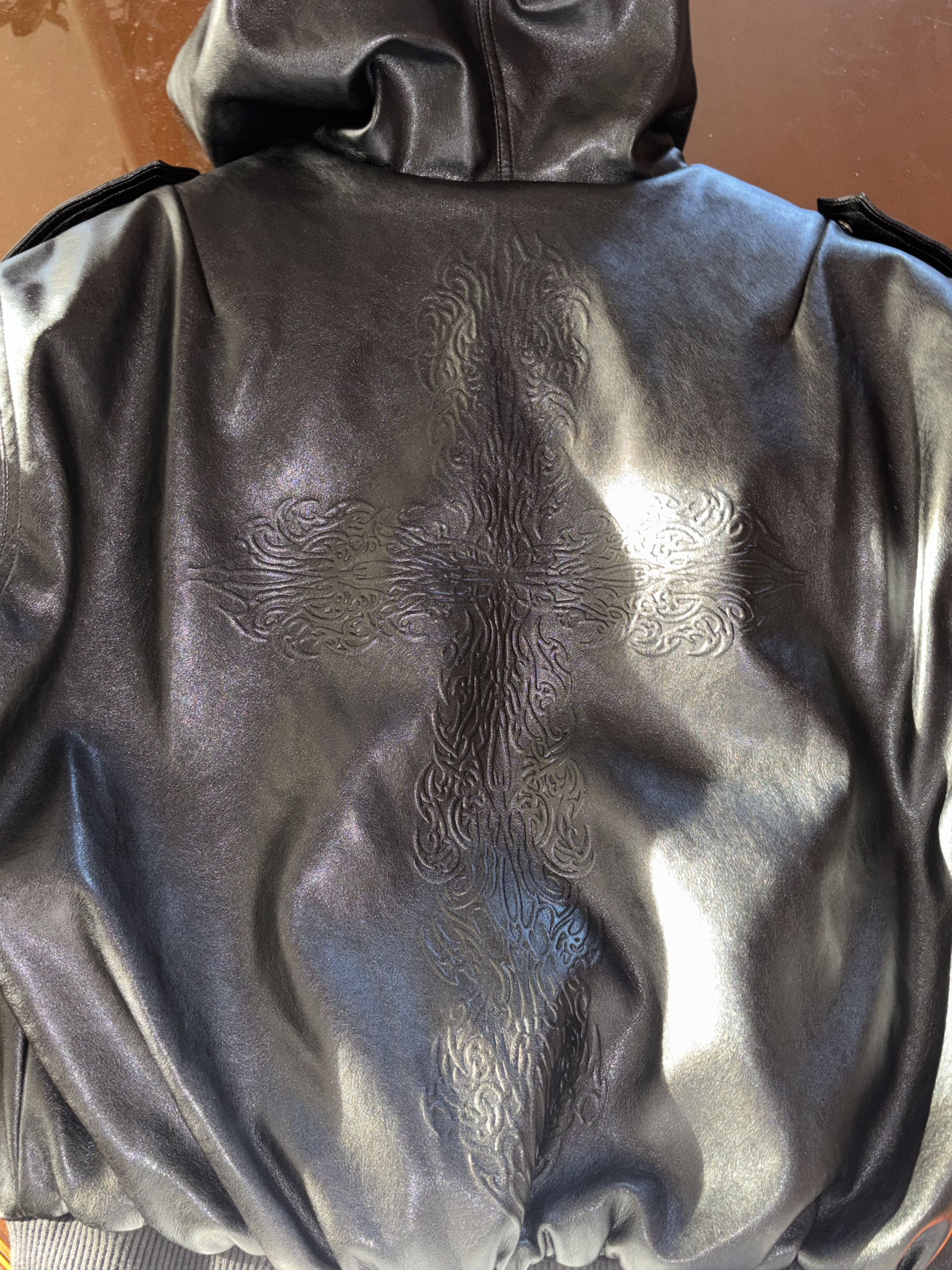 Other Only Curse Infernal V2 Leather Zip Up Size US L / EU 52-54 / 3 - 2 Thumbnail