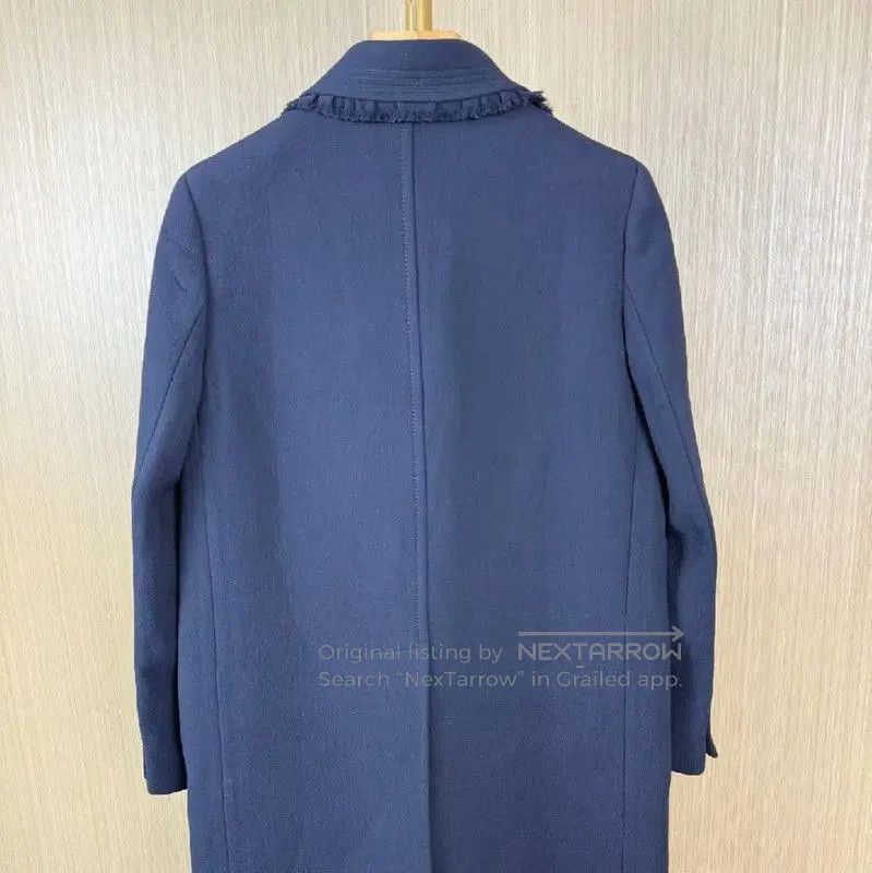 Miu Miu Miu Miu Navy Wool Women's Coat . Size M / US 6-8 / IT 42-44 - 2 Thumbnail