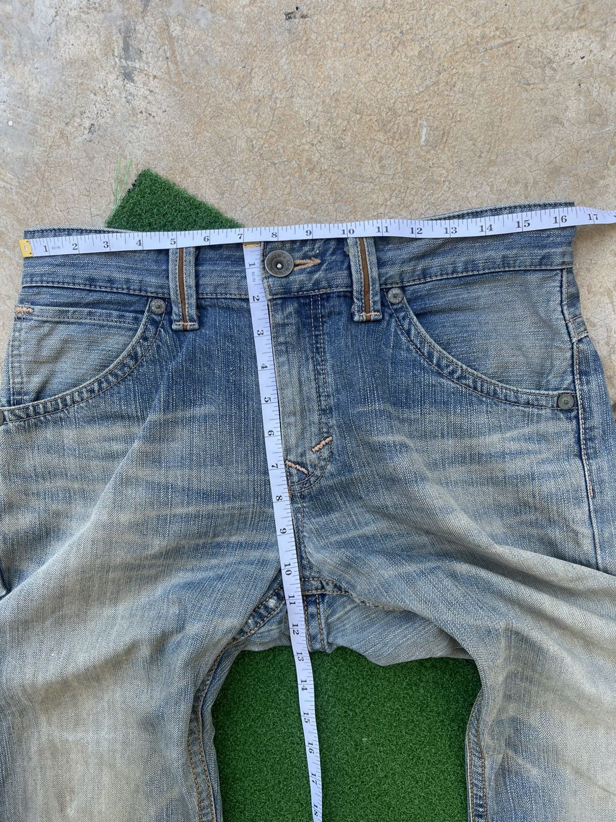 Edwin Edwin XV Exclusive Vintage Faded Wash Jeans Size US 30 / EU 46 - 19 Thumbnail