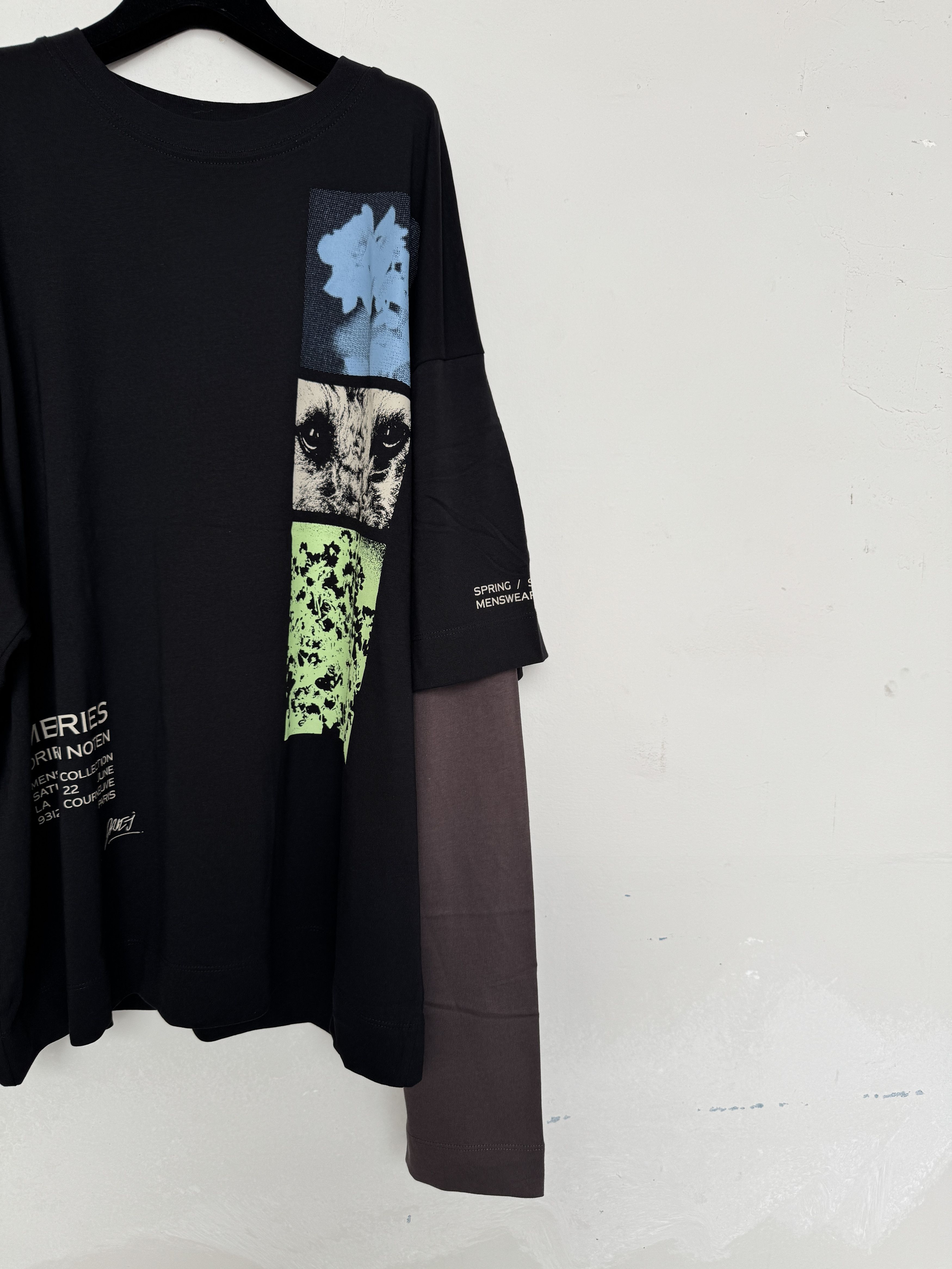 Dries Van Noten Dries Van Noten Logo cotton jersey T-shirt Size US S / EU 44-46 / 1 - 2 Thumbnail