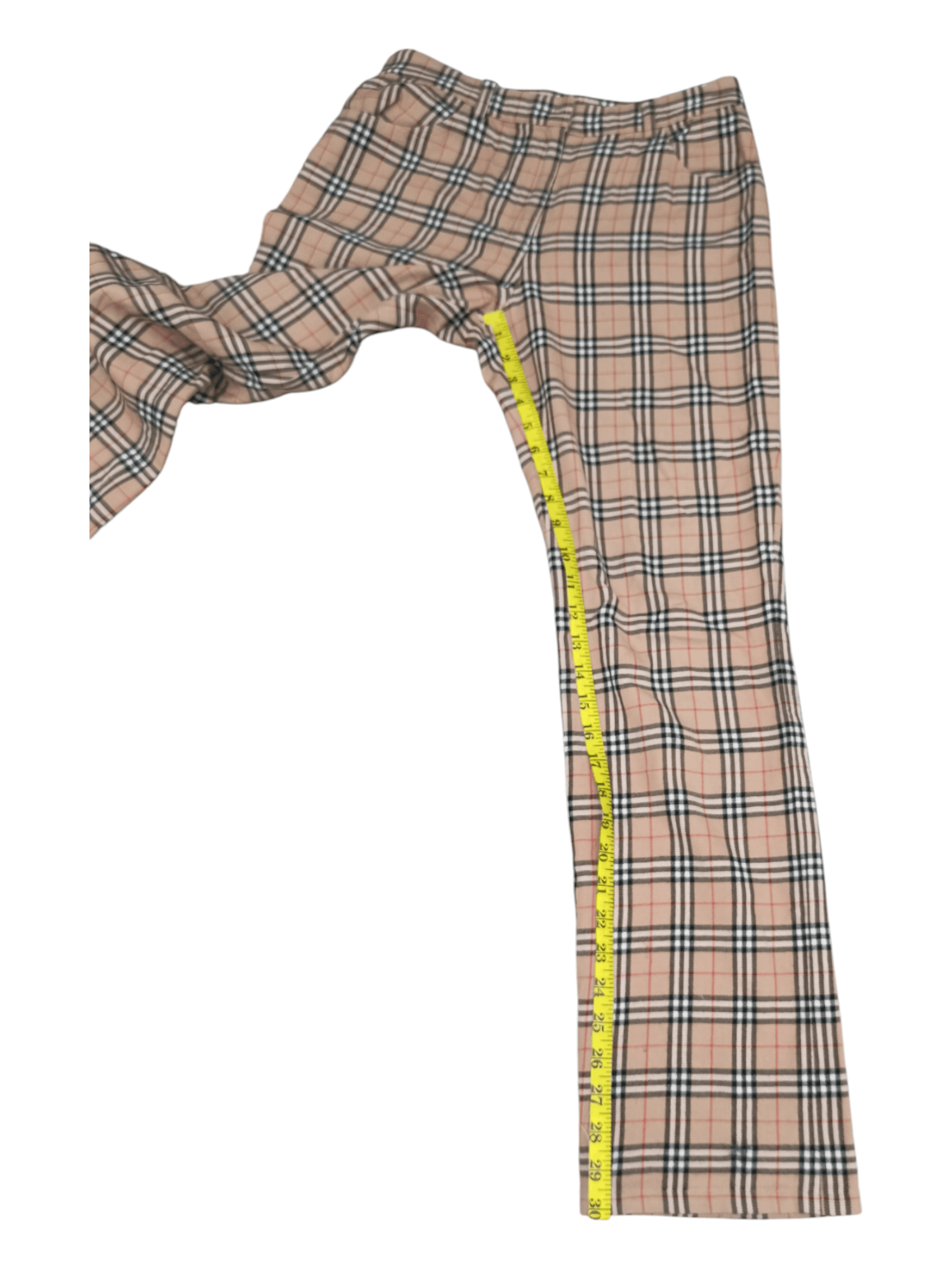 Burberry 🔥VINTAGE BURBERRY NOVA CHECK BLUE LABEL Japan Wool Pants Size 26" / US 2 / IT 38 - 17 Thumbnail