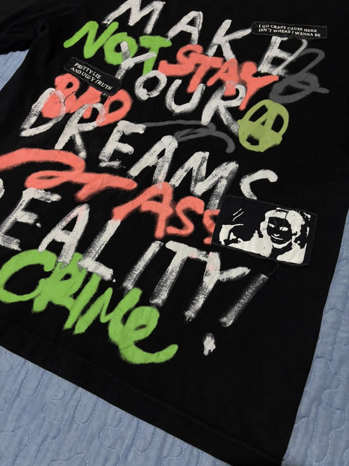 Japanese Brand Nice Design Graphics Punk Tee Shirts Size US M / EU 48-50 / 2 - 2 Thumbnail