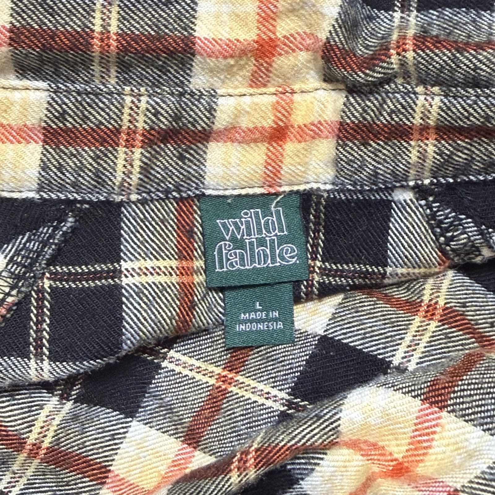 Other Wild Fable Plaid Button-Down Shirt | Sz L Size L / US 10 / IT 46 - 6 Thumbnail