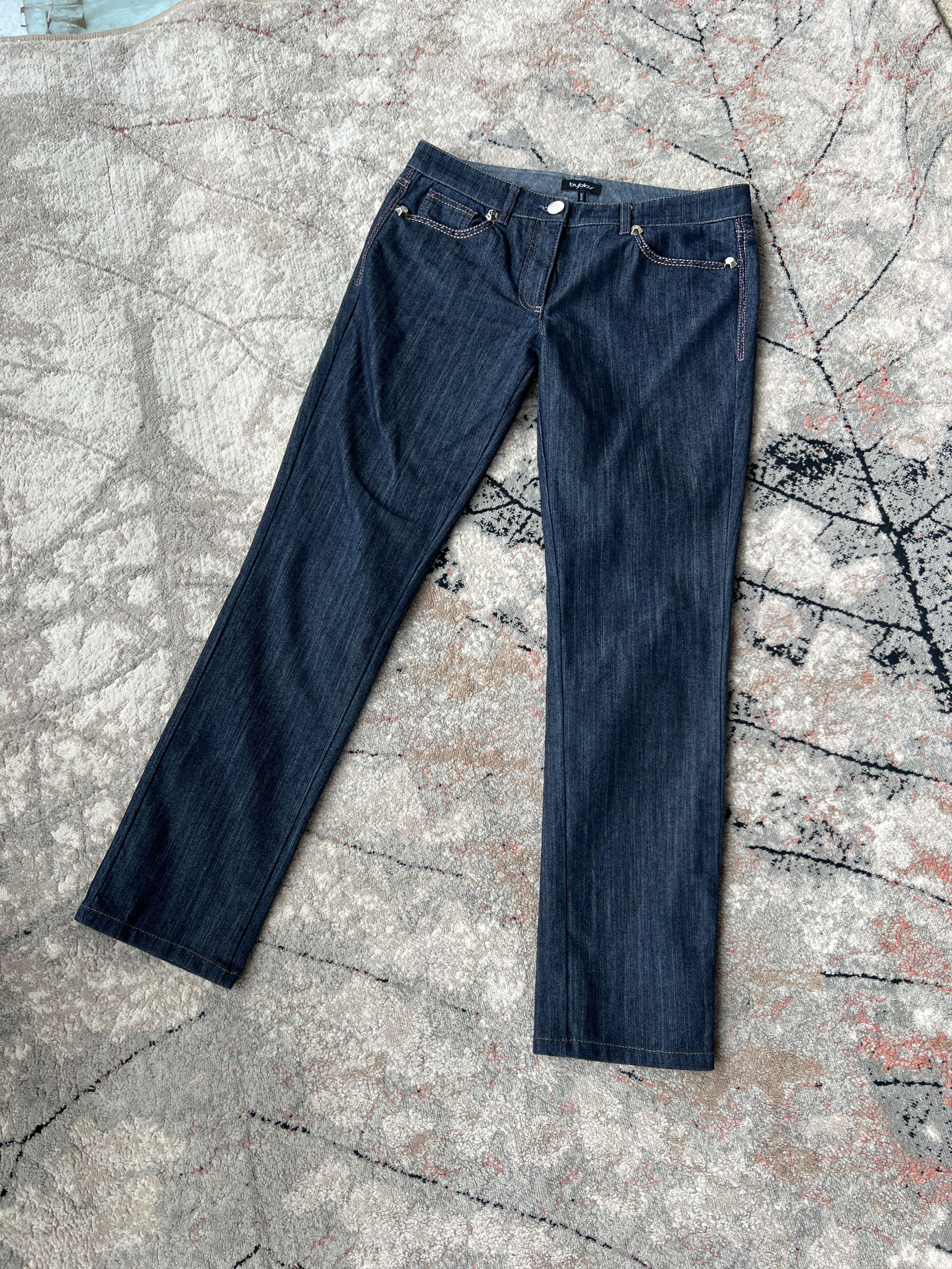 Byblos Byblos Denim Pants Size 30" / US 8 / IT 44 - 1 Thumbnail