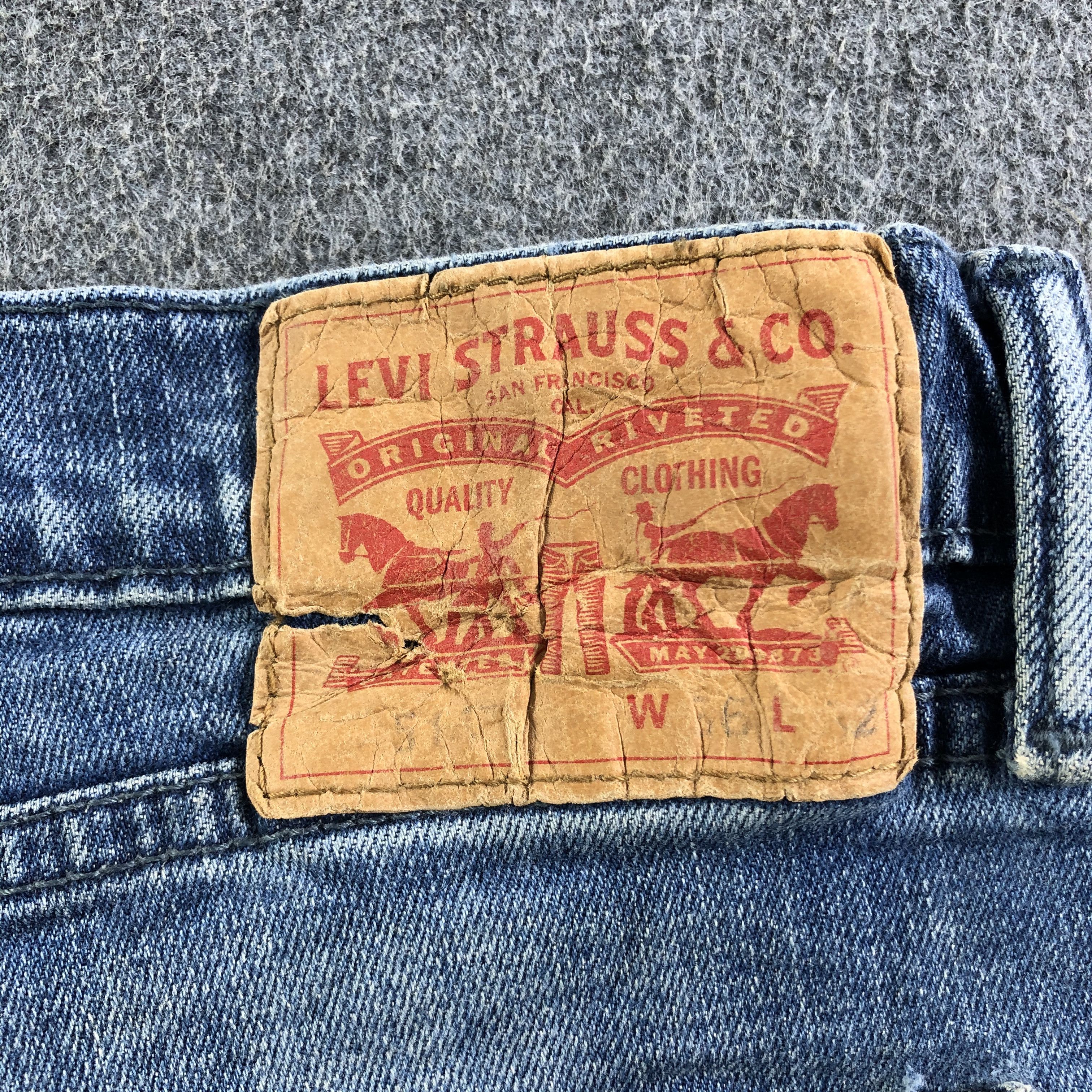 Levi's Vintage Blue Wash Levis 514 Jeans-J3183 Size US 36 / EU 52 - 5 Thumbnail