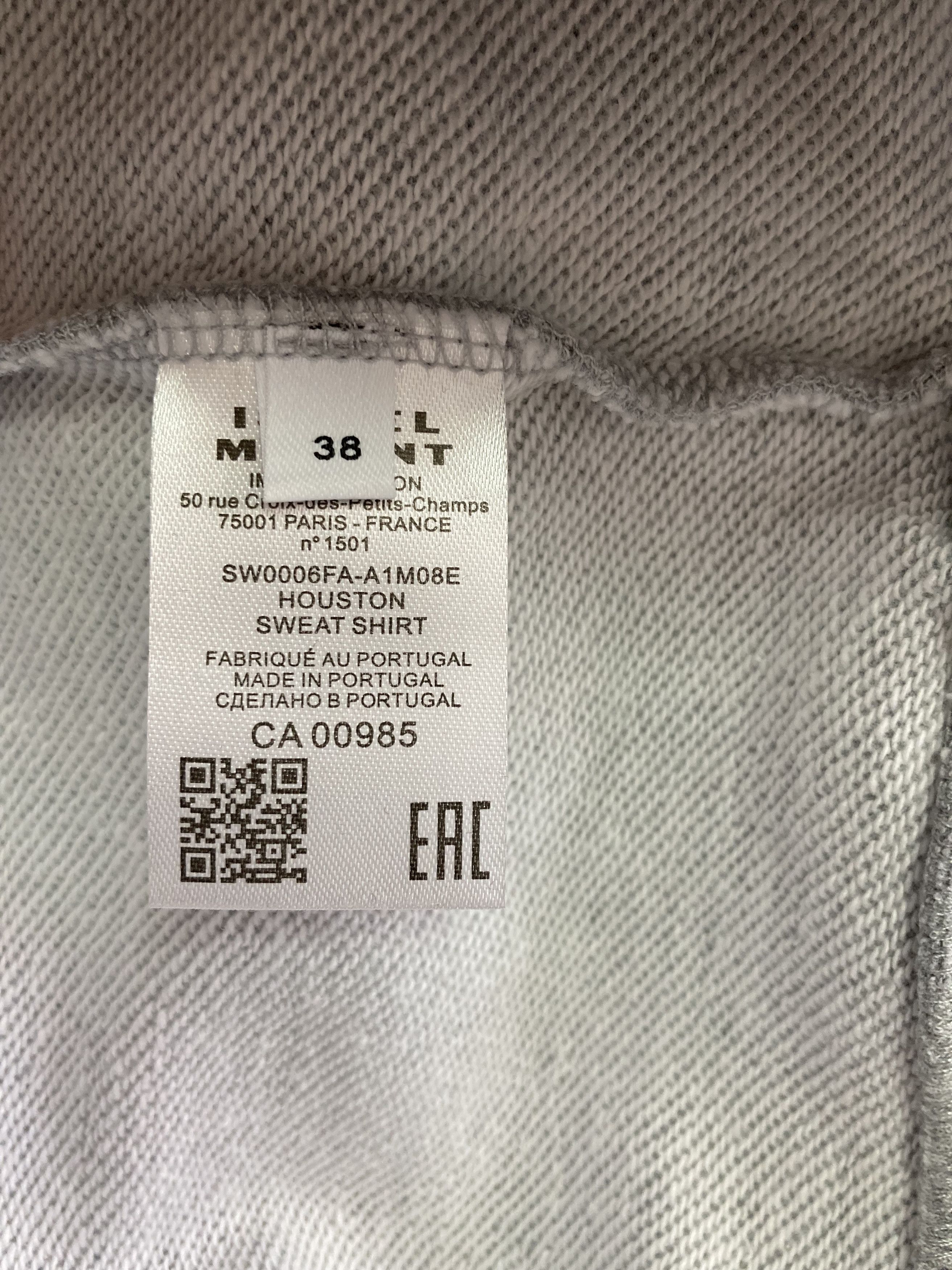 Isabel Marant Isabel Marant Étoile Moby Heathered Glitter Sweatshirt Size M / US 6-8 / IT 42-44 - 6 Thumbnail