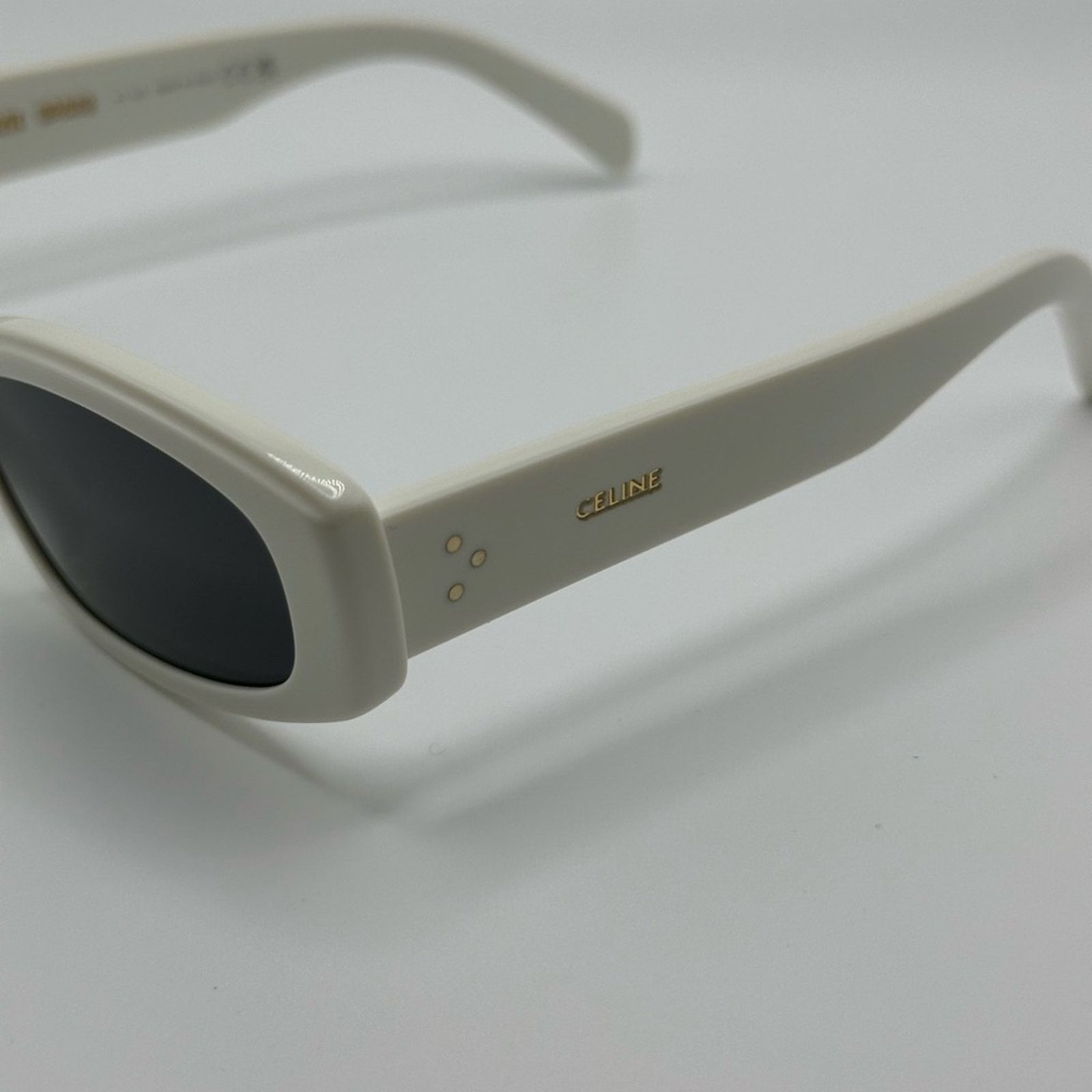 Celine NEW Celine Sunglasses CL40252I 5825A White Grey Women Size ONE SIZE - 4 Thumbnail