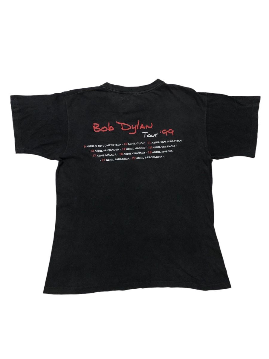 Band Tees × Vintage Vintage Bob Dylan Short Sleeve T-Shirt Size US M / EU 48-50 / 2 - 2 Thumbnail