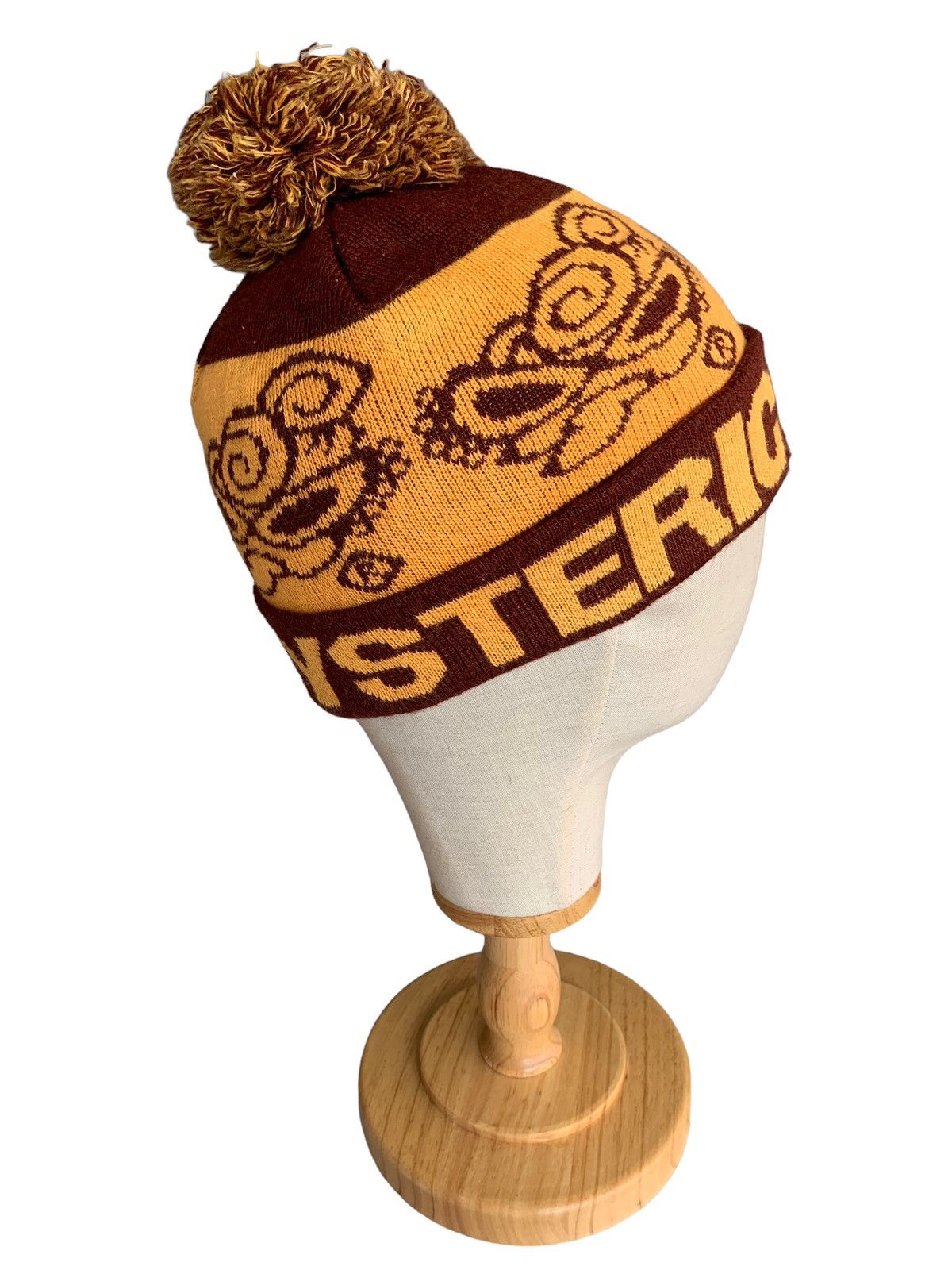 Hysteric Glamour × Japanese Brand Hysteric Glamour Full Print Beanie hat size 48-50 cm Size ONE SIZE - 3 Thumbnail