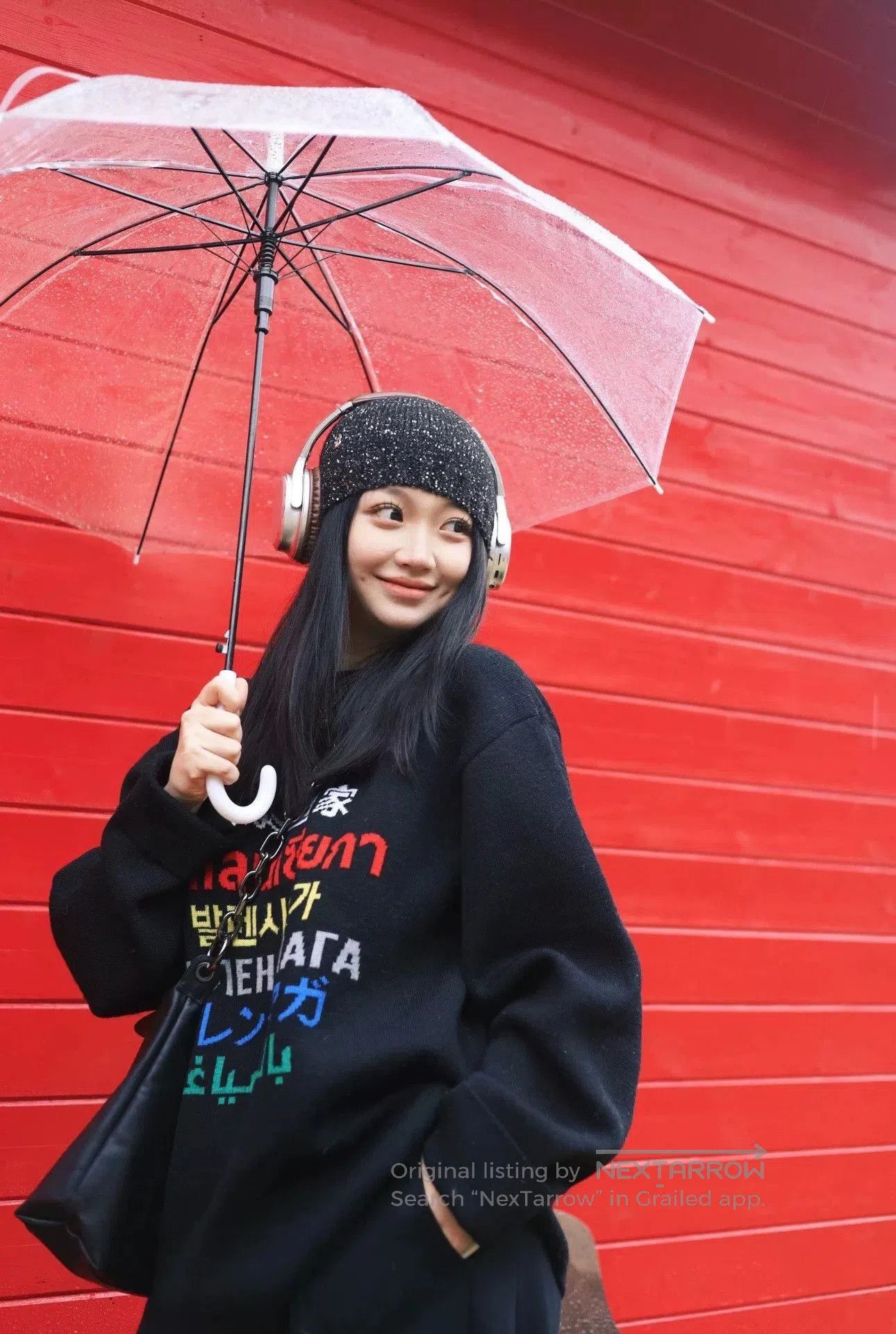 Balenciaga Balenciaga Black Knit Sweater with Logo. Size XS / US 0-2 / IT 36-38 - 8 Thumbnail
