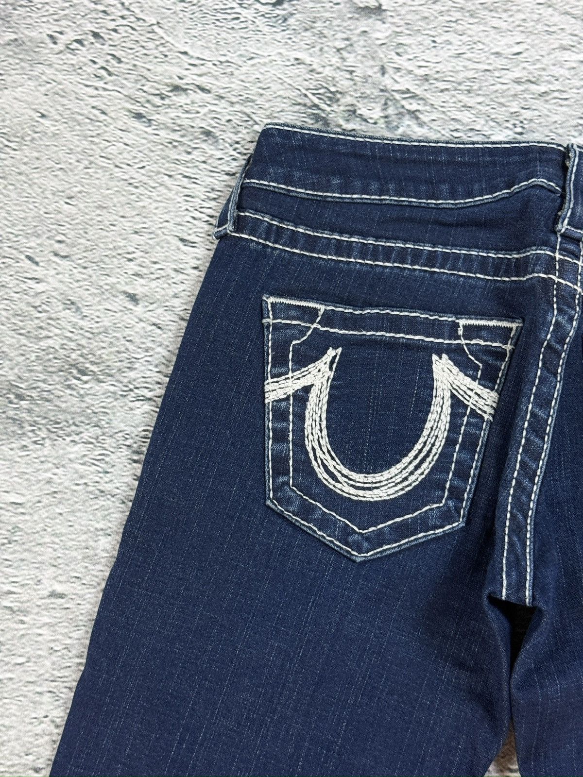 True Religion True Religion jeans vintage bootcut pants navy Rainbow Gina Size US 27 - 3 Thumbnail