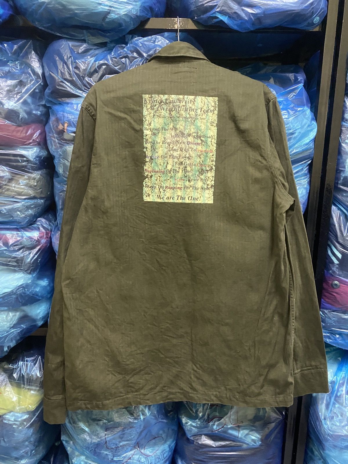 Other Vintage Belgian Army M-64 HBT Field Jacket Neirynck-Holvoet Size US L / EU 52-54 / 3 - 6 Thumbnail