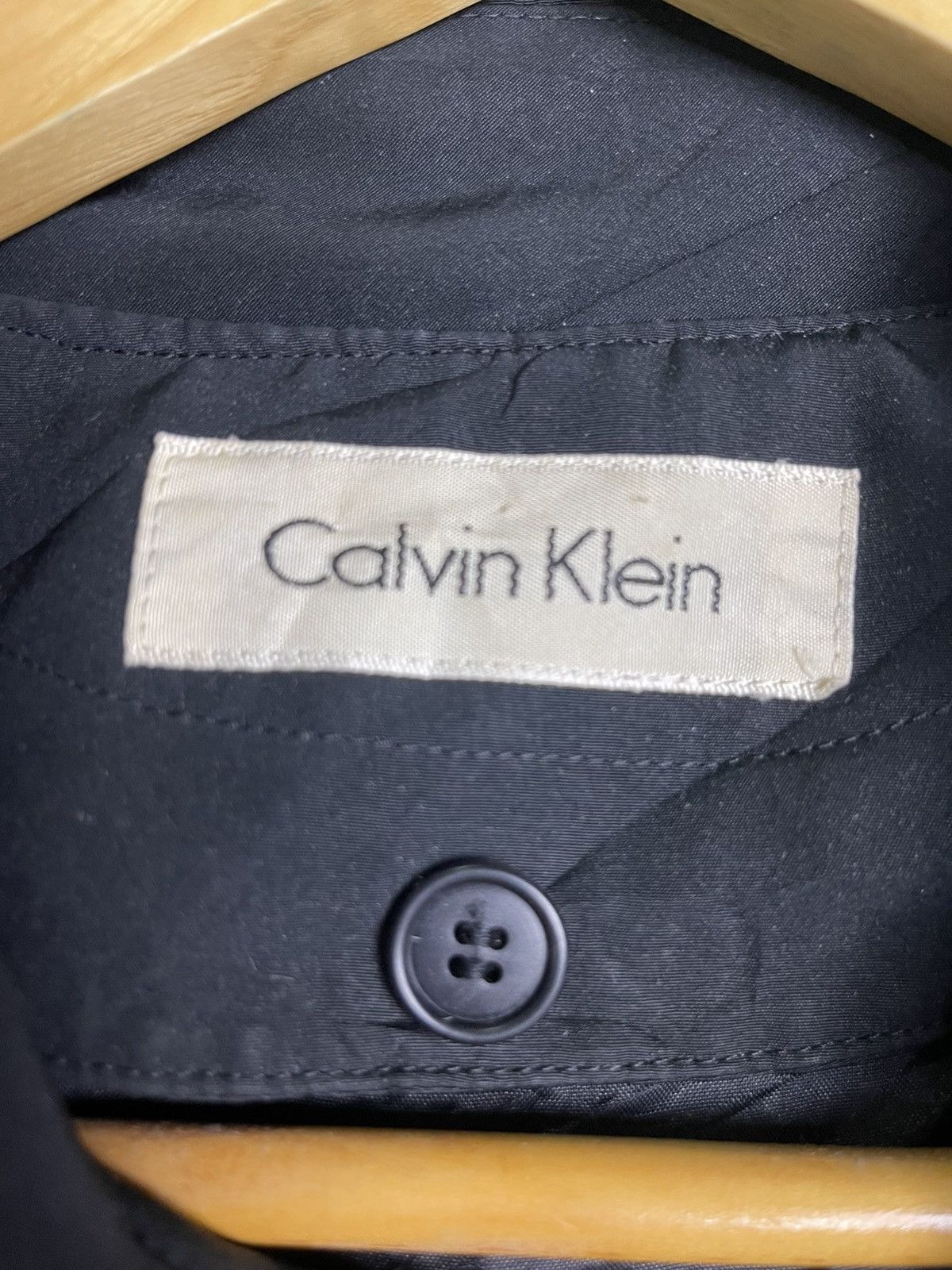 Calvin Klein × Vintage Calvin Klein x Vintage Black Coat (24) Size US S / EU 44-46 / 1 - 4 Thumbnail