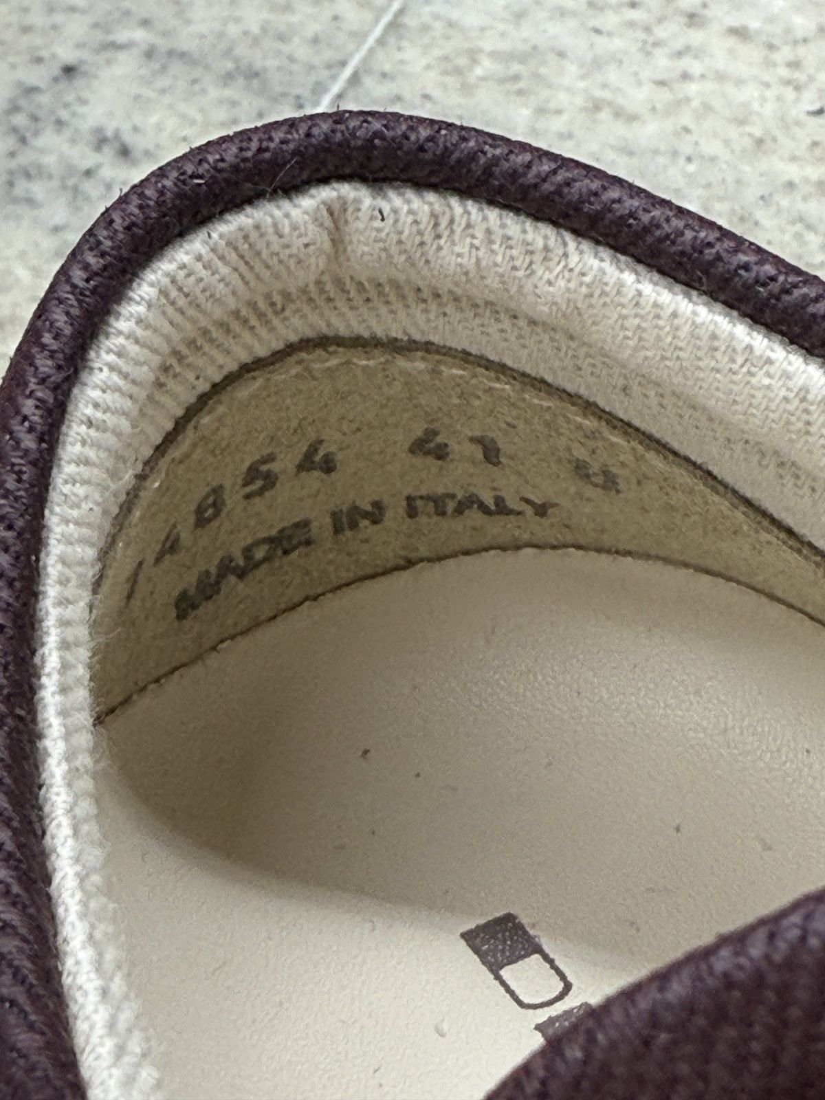 Rick Owens Rick Owen Burgandy Low Too Sneakers Size US 9 / EU 42 - 5 Thumbnail