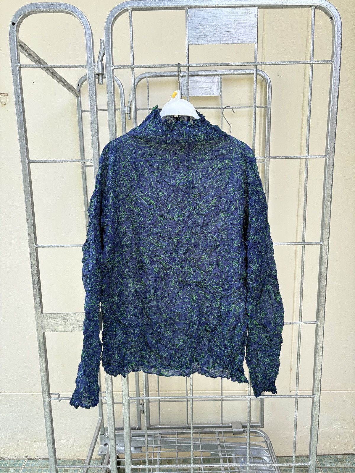 Issey Miyake Permanent Issey Miyake pleated top Size M / US 6-8 / IT 42-44 - 1 Thumbnail