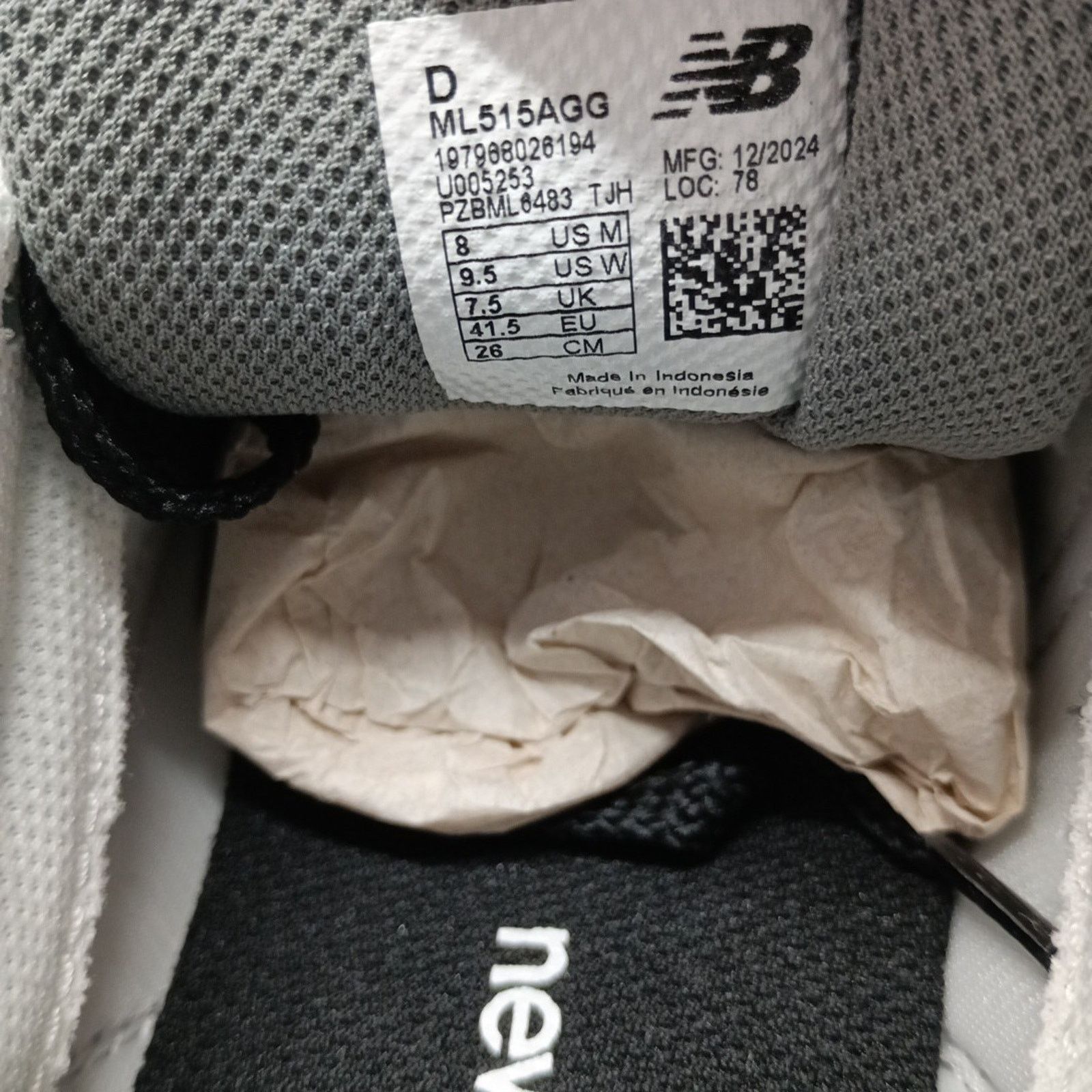 New Balance New Balance Unisex 515 Gray Sneakers Men's 8 Women's 9.5 Size US 8 / EU 41 - 6 Thumbnail