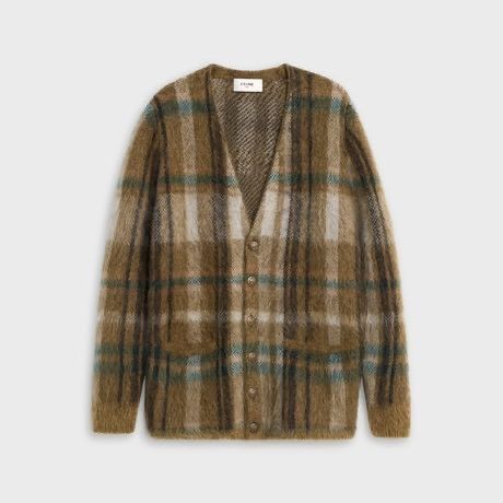 Celine × Hedi Slimane Celine mohair cardigan Size US S / EU 44-46 / 1 - 6 Thumbnail