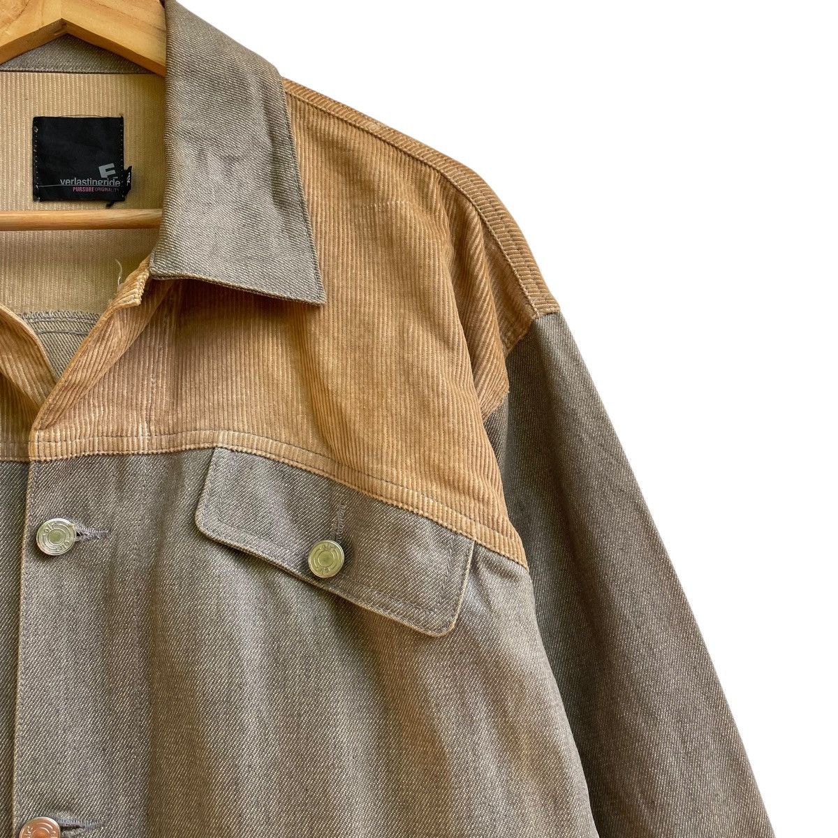 45rpm 💥Vintage ELR Hybrid Denim And Corduroy 4 Pocket Size US M / EU 48-50 / 2 - 4 Thumbnail