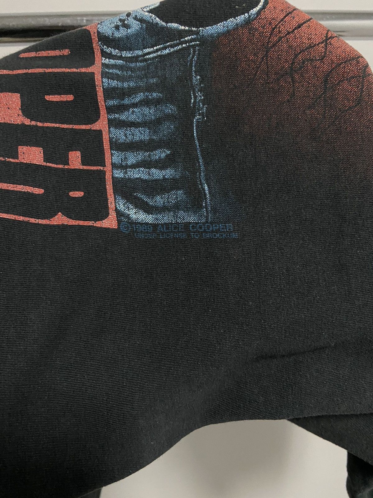 Band Tees × Vintage Alice cooper 1989 t shirt vintage big print logo rock skull Size US M / EU 48-50 / 2 - 7 Thumbnail