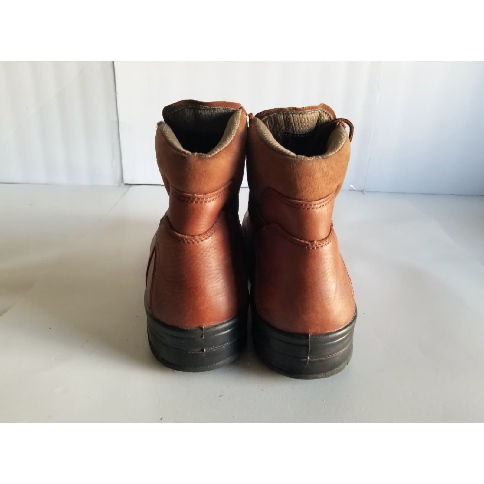 Vintage Wolverine Durashocks SR 6" Soft Toe Boot Brown Men's Size 14 Medium Size US 13 / EU 46 - 3 Thumbnail