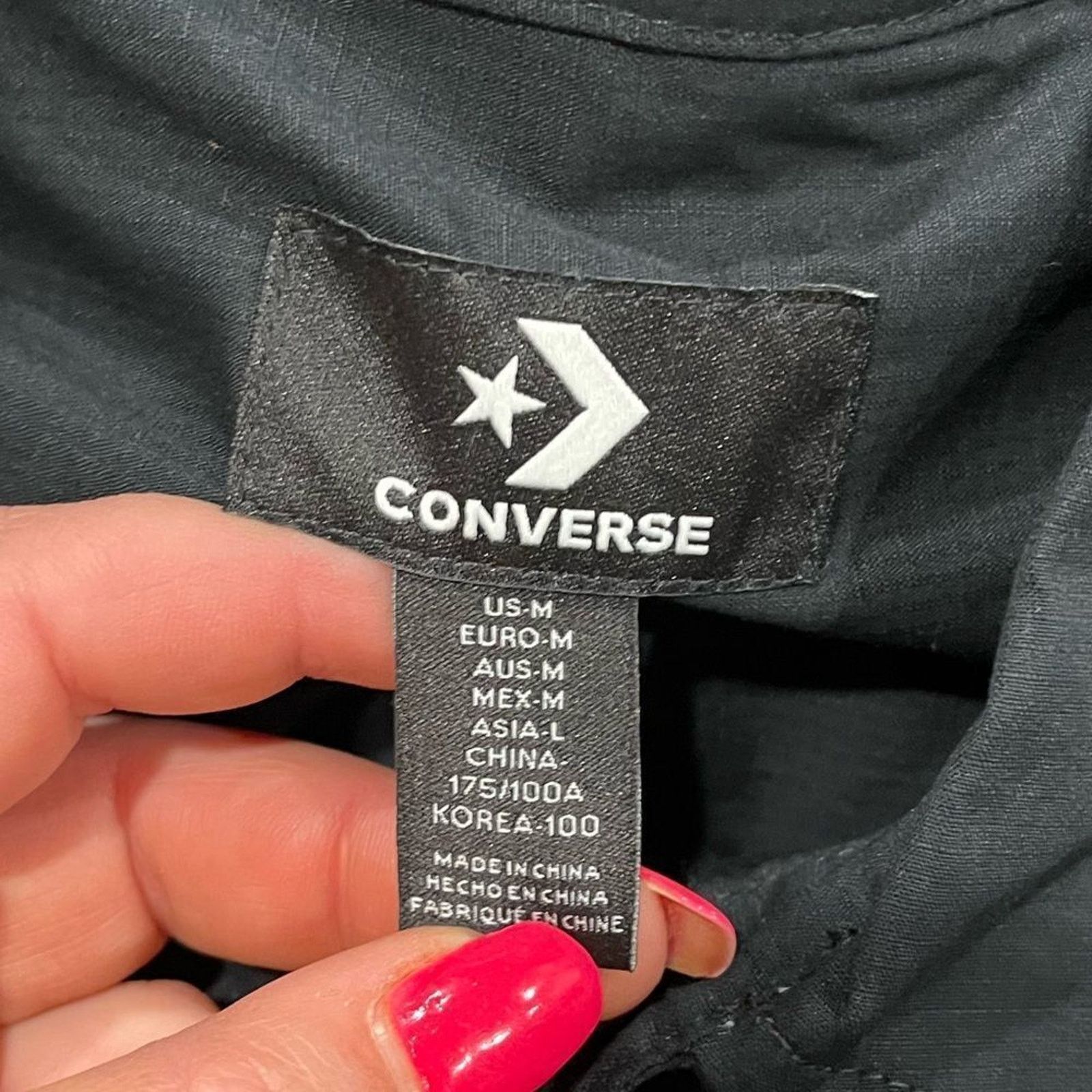 Converse NWT Converse Woven Long Sleeve Button Down 2 ShirtCollared M Size US M / EU 48-50 / 2 - 4 Thumbnail