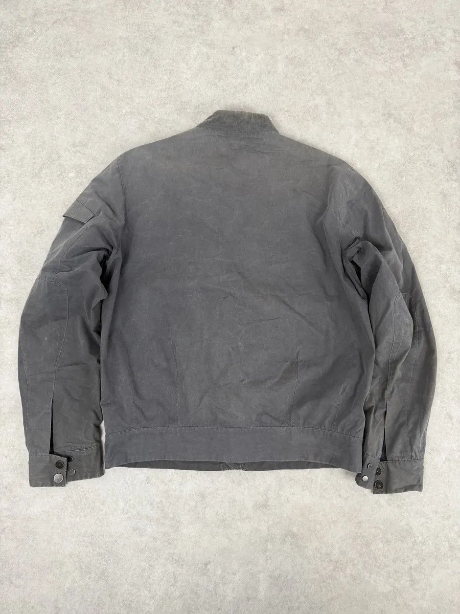 Balenciaga AW2013 Balenciaga Grey Raw Bomber Jacket Size US M / EU 48-50 / 2 - 5 Thumbnail