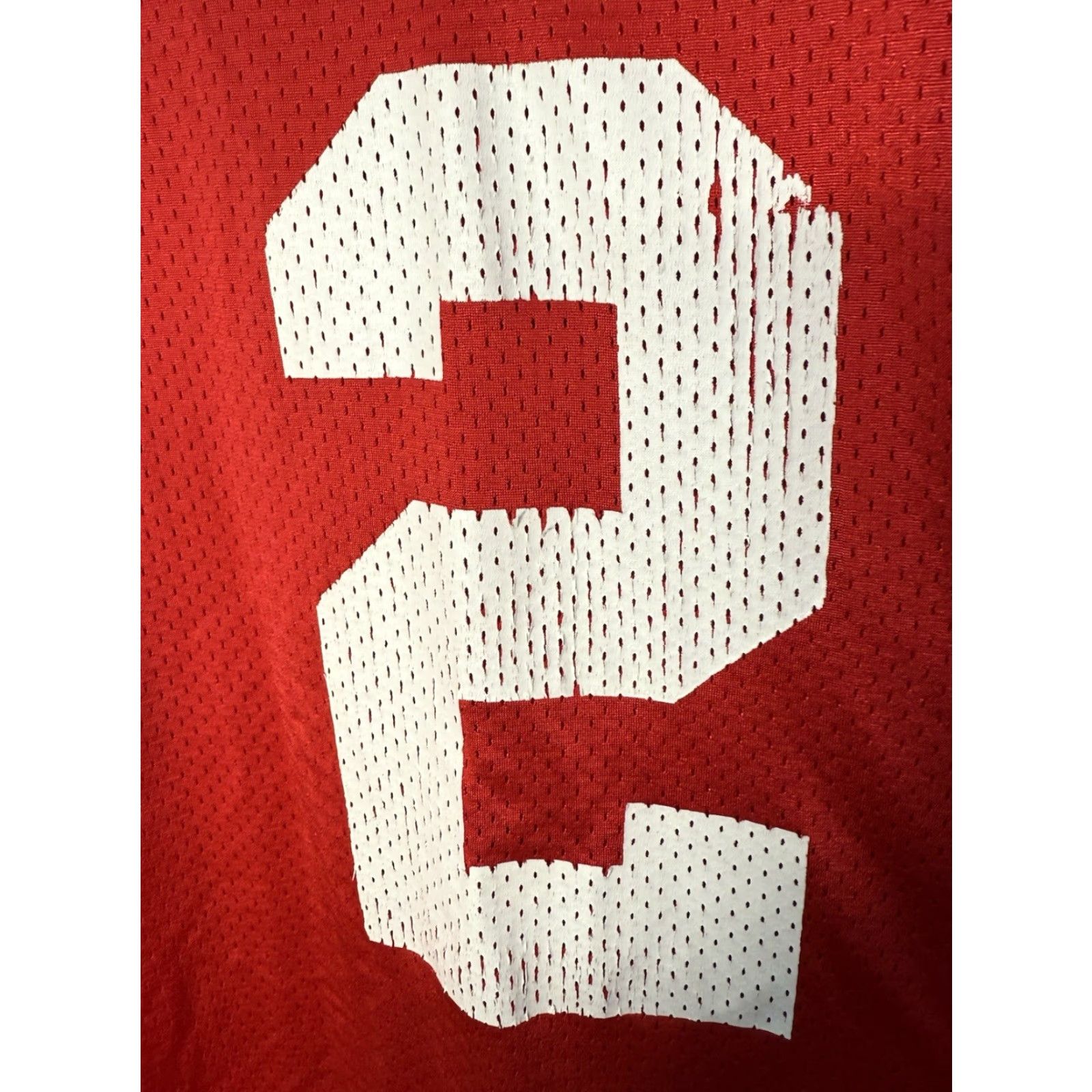 Nike VINTAGE Nike Ohio State Football Jersey Shirt Mens Large Red OSU Buckeyes Jersey Football Size US L / EU 52-54 / 3 - 5 Thumbnail