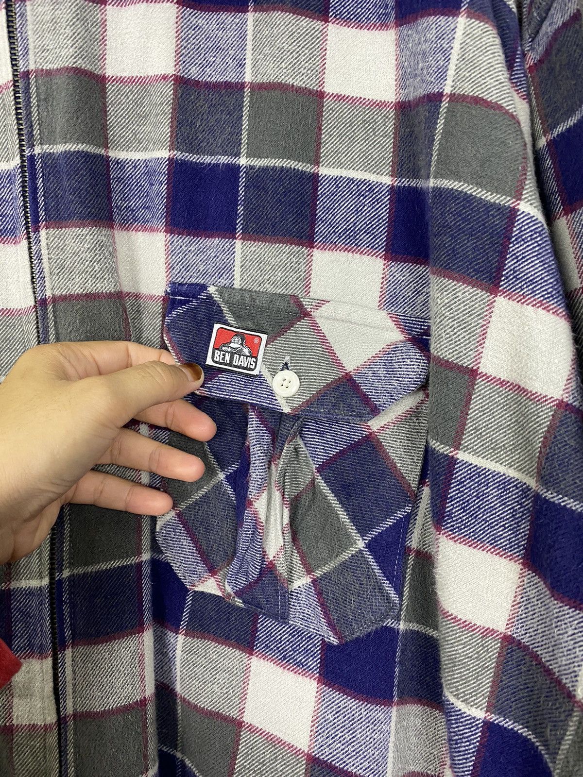 Ben Davis × Flannel × Vintage Vintage Ben Davis Flannel Jacket Size US XXL / EU 58 / 5 - 10 Thumbnail