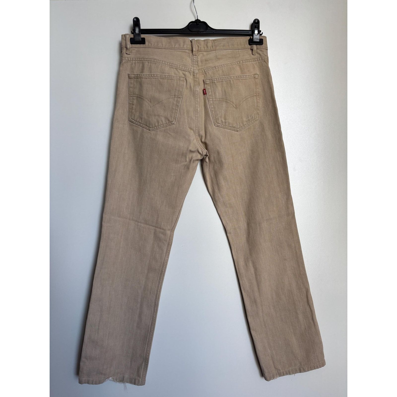 Levi's × Levi's Vintage Clothing × Vintage Levi’s 501 USA W34 L32 Beige 90s Button Fly 100% Cotton Jean Size US 34 / EU 50 - 6 Thumbnail