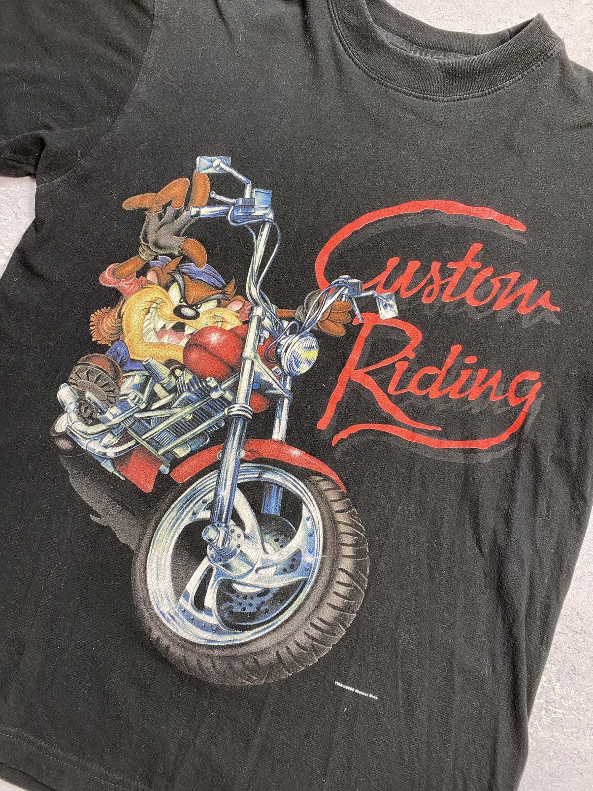 Anime × Vintage Vintage Looney Tunes Black T-shirt 2000s Size Small Big Logo Size US S / EU 44-46 / 1 - 6 Thumbnail