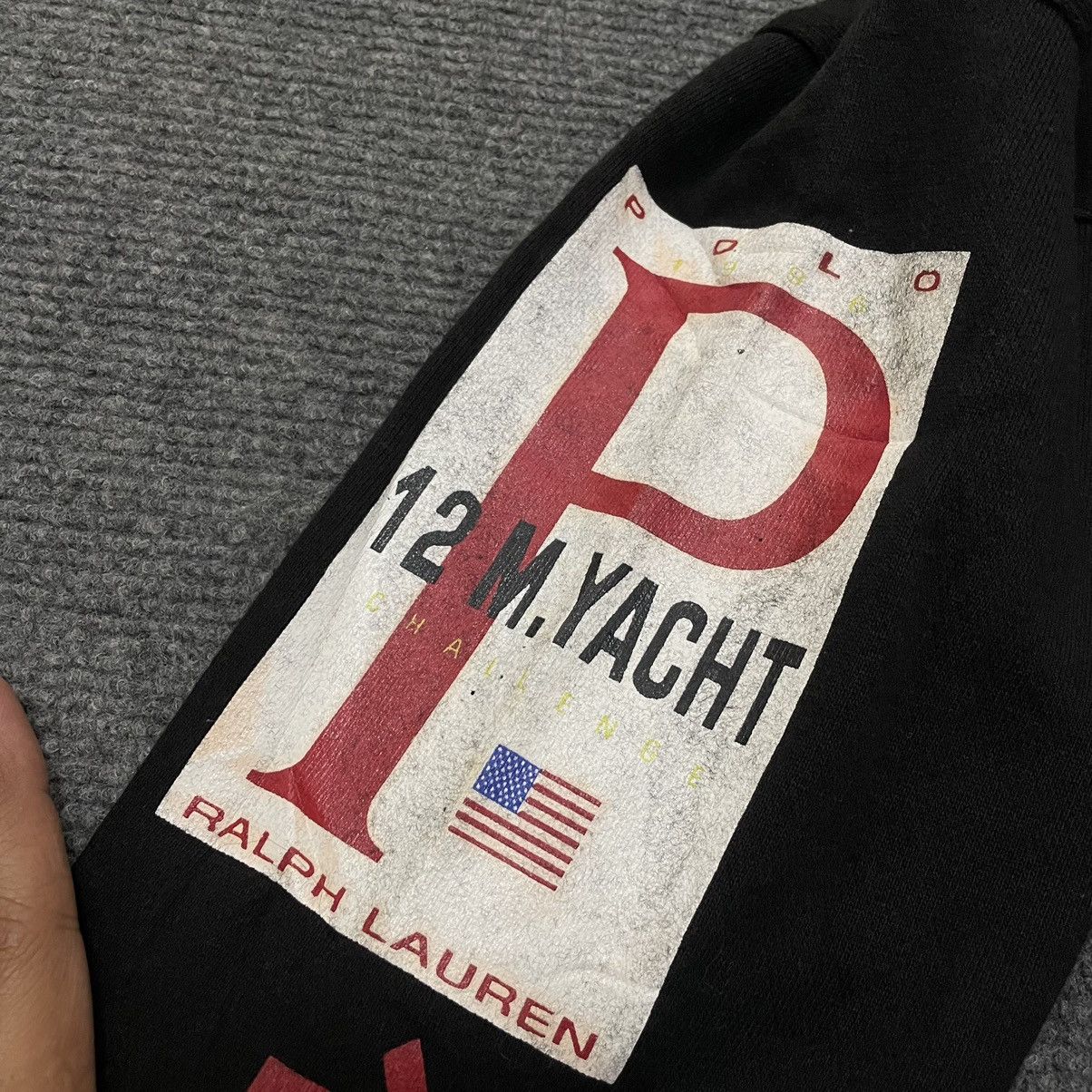 Polo Ralph Lauren × Ralph Lauren × Vintage Vintage Polo RL Sport 12 M Yacht Challenge Sweatshirt Size US L / EU 52-54 / 3 - 5 Thumbnail