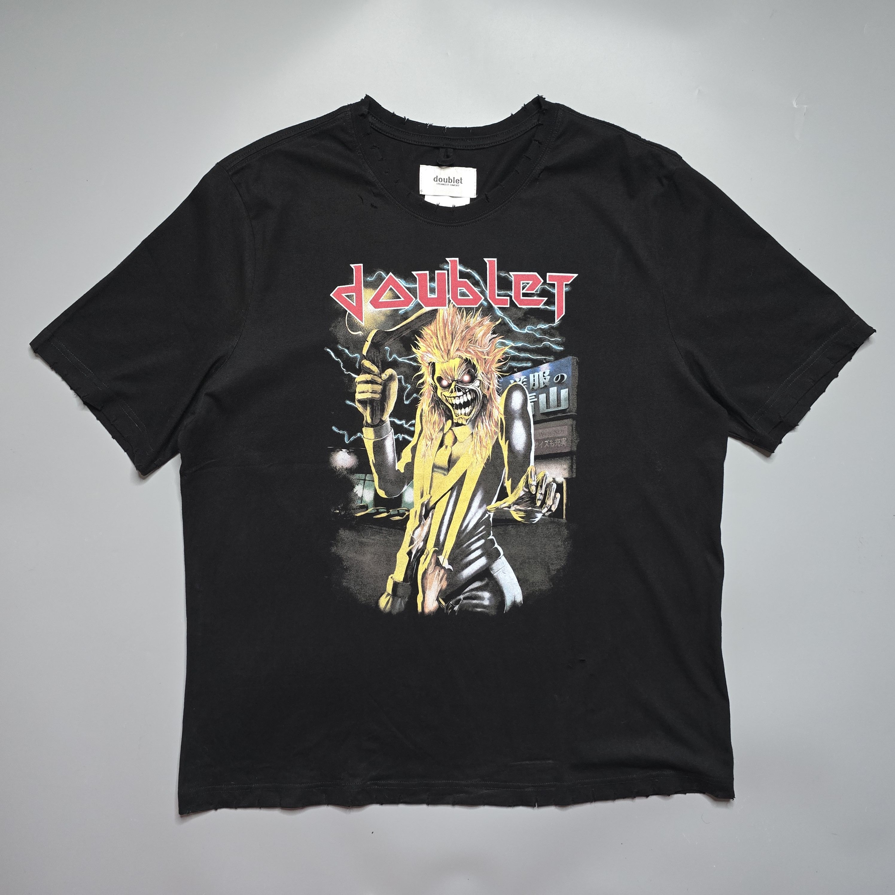 Doublet Doublet - Black Aoyama Rock Zombie T-Shirt Size US L / EU 52-54 / 3 - 1 Thumbnail