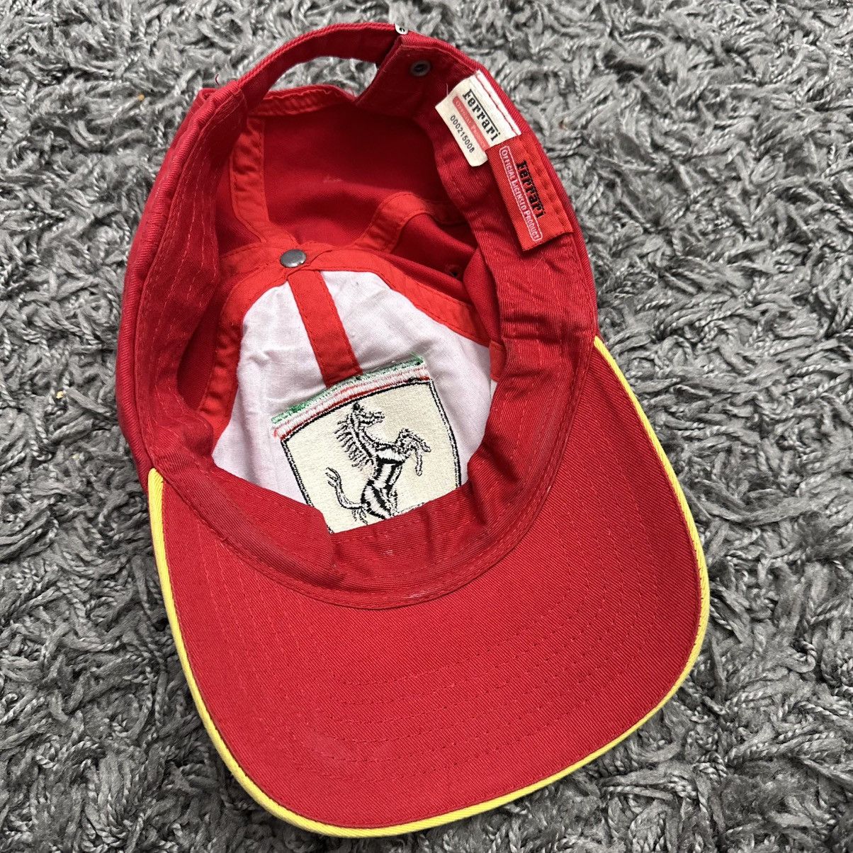 Ferrari Ferrari Vintage Cap Formula one Racing Size ONE SIZE - 3 Thumbnail