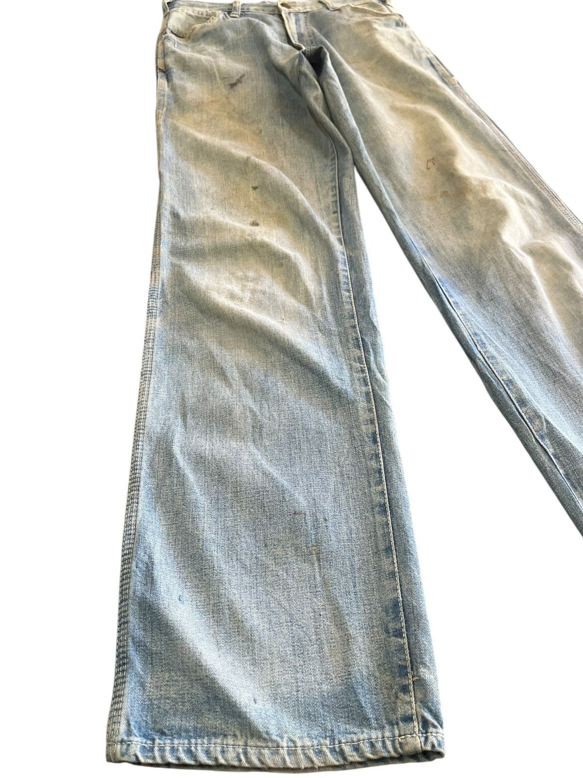 Edwin × Garment Reproduction of Workers Vintage Edwin Carpenter Mudwash Denim Size US 28 / EU 44 - 3 Thumbnail