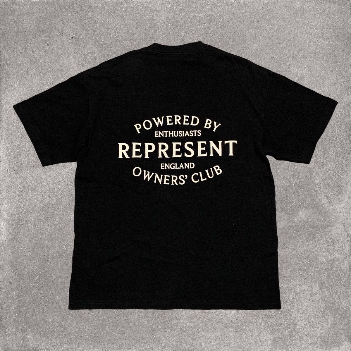 Represent Clo. Represent Small Owners Club Stamp Jet Black Tee Size US S / EU 44-46 / 1 - 1 Thumbnail