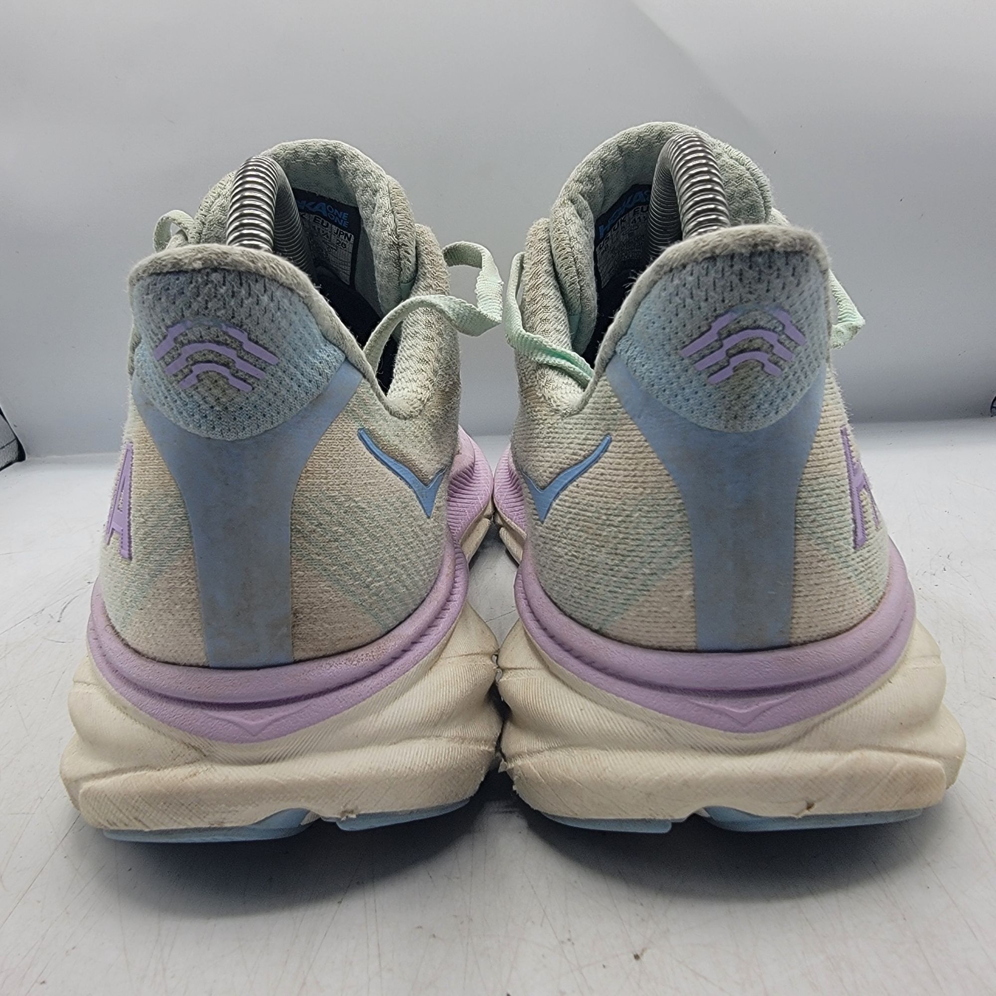 Hoka Hoka Clifton 9 Womens 9 B Sunlit Ocean Lilac Mist Athletic S Size US 9 / IT 39 - 4 Thumbnail