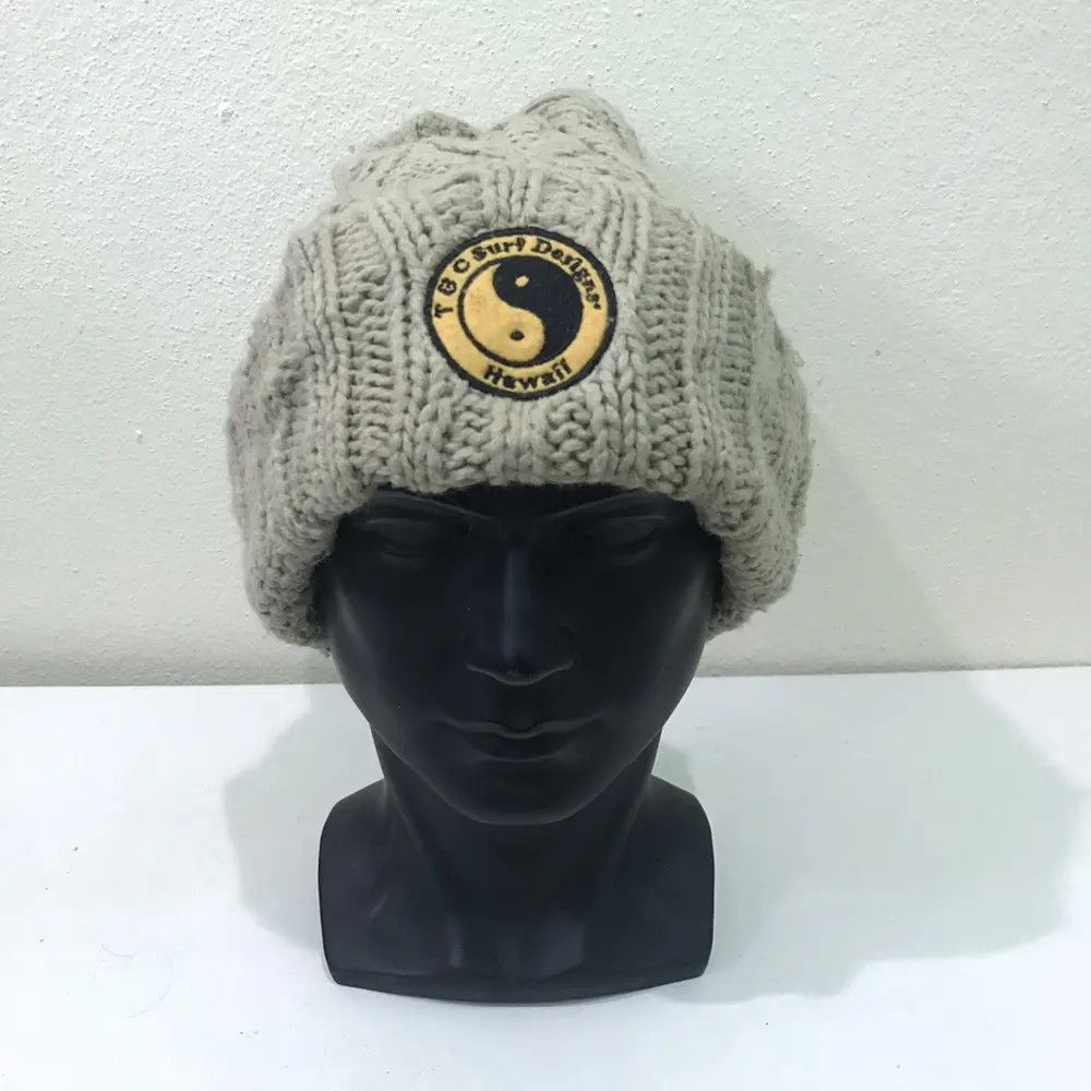 Vintage T&C Surf Style Hawaii Knit Beanie Hat Size ONE SIZE - 2 Thumbnail