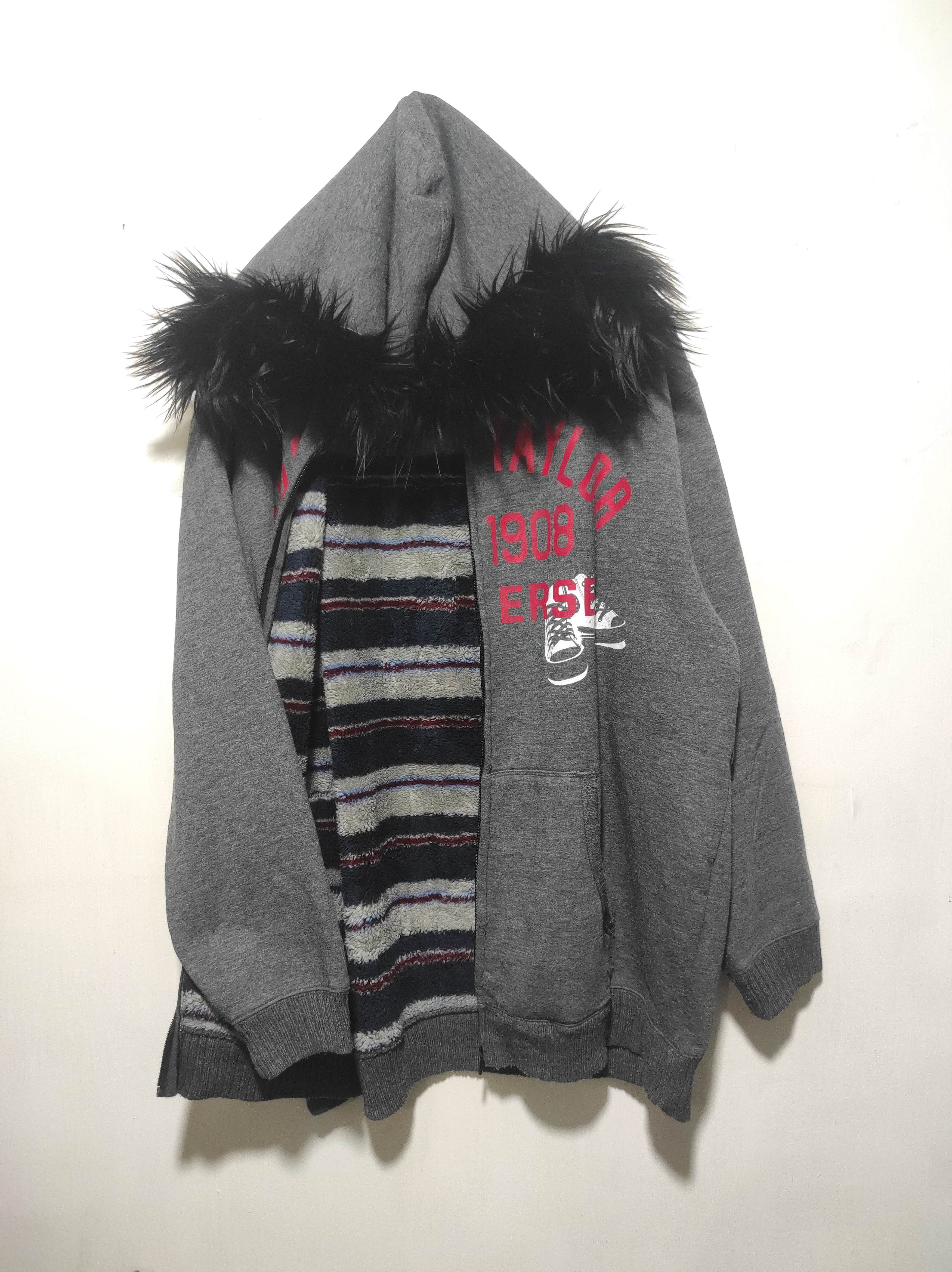Converse Converse Sherpa Heavy Zipper Fur Hoodie LGB style Size US XXL / EU 58 / 5 - 10 Thumbnail