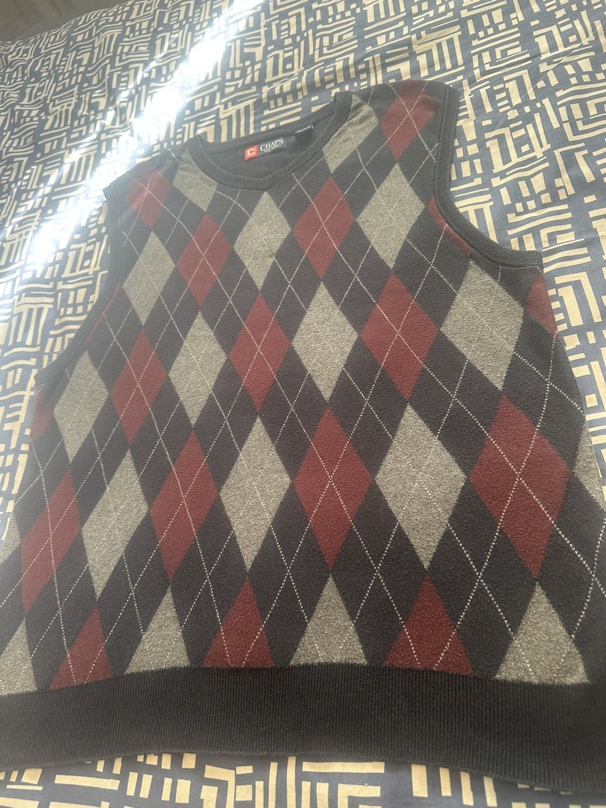 Chaps Ralph Lauren Ralph Lauren Chaps Men’s Navy Cable Knit Sweater Vest (new) Size US XL / EU 56 / 4 - 1 Thumbnail
