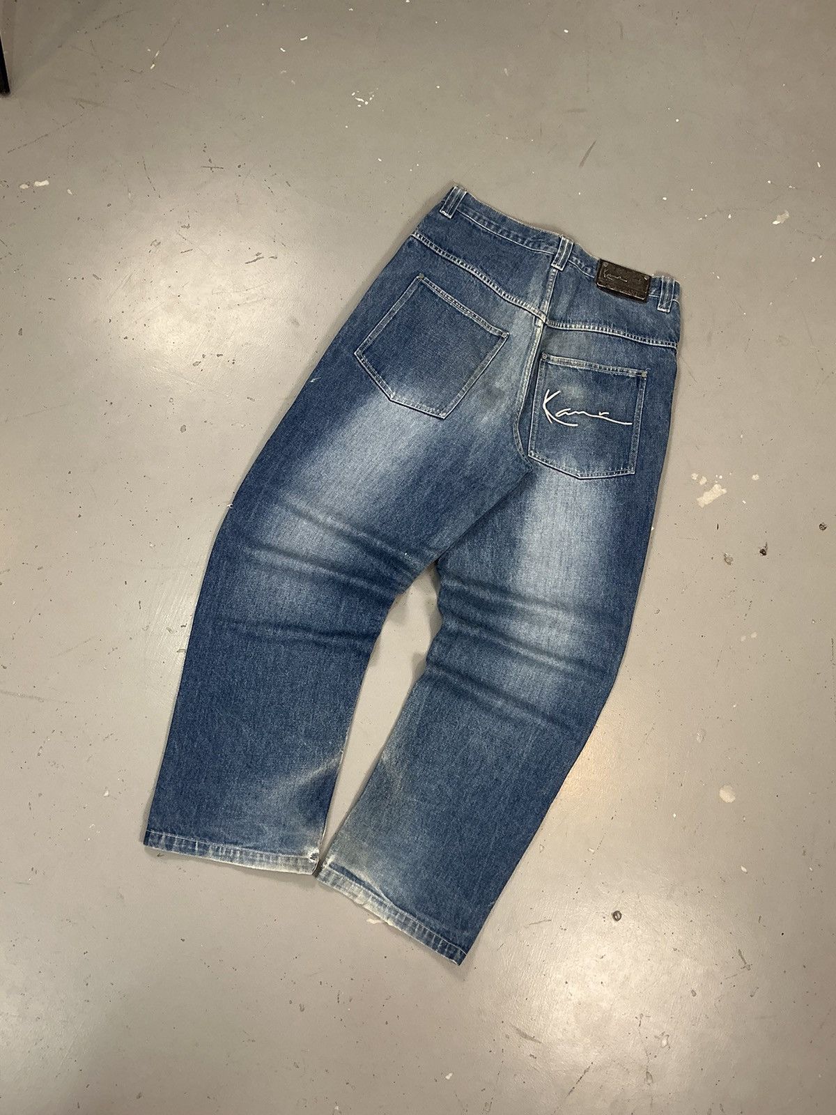 Karl Kani × Vintage Vintage Karl Kani embroidered denim Size US 34 / EU 50 - 12 Thumbnail