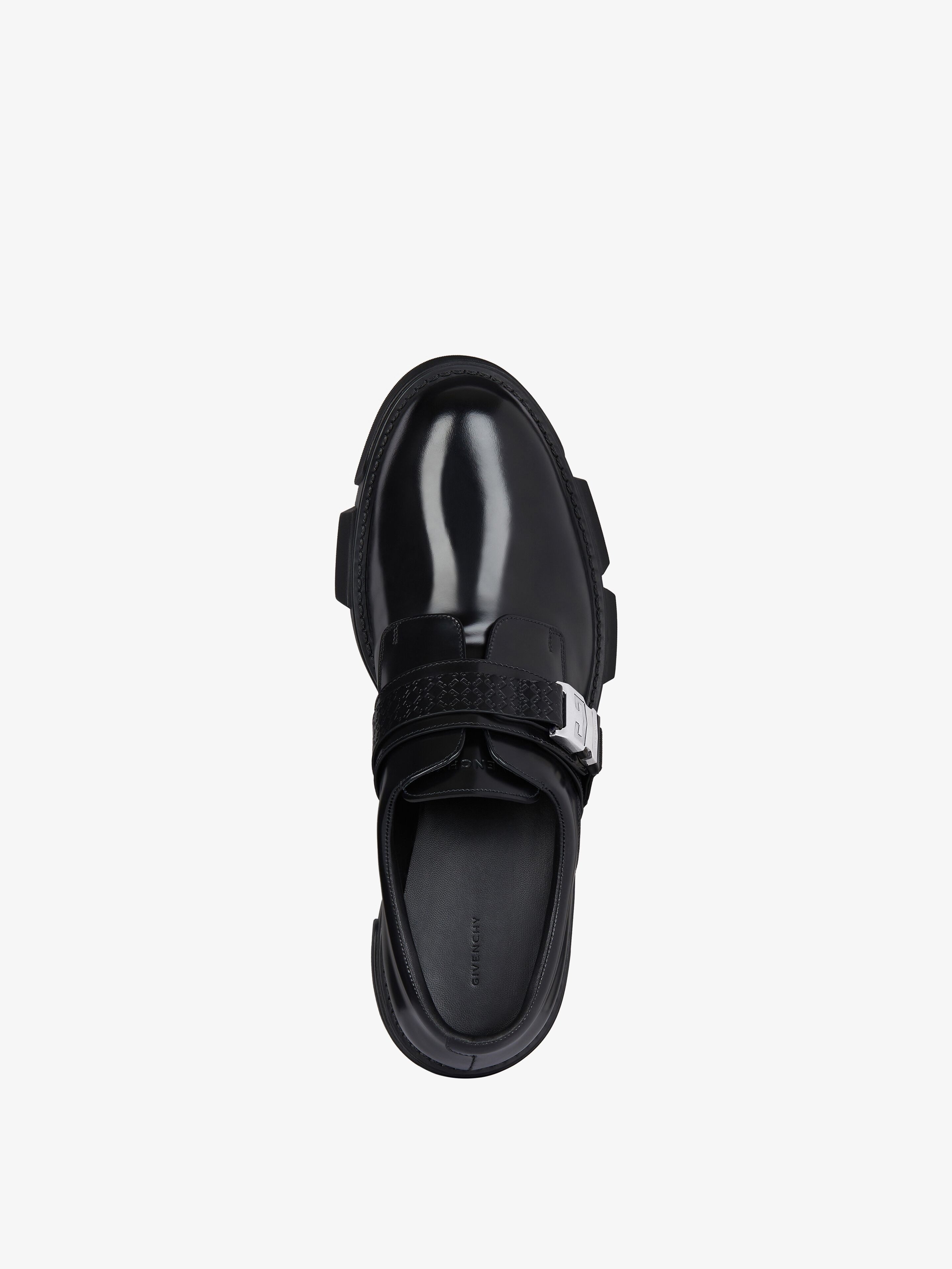Givenchy o1lv12m1025 Terra Derby With Buckle in Black Size US 8 / EU 41 - 5 Thumbnail